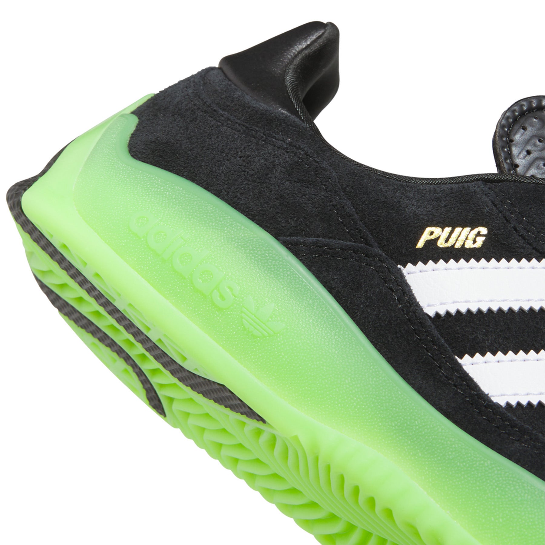 adidas Puig Core Black/White/Semi Solar Green