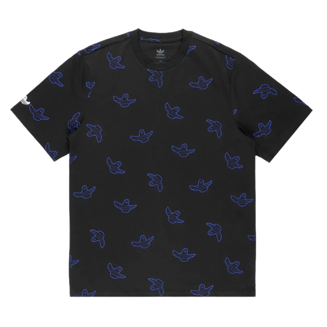 adidas Shmoo AOP Tee Black/Royal Blue