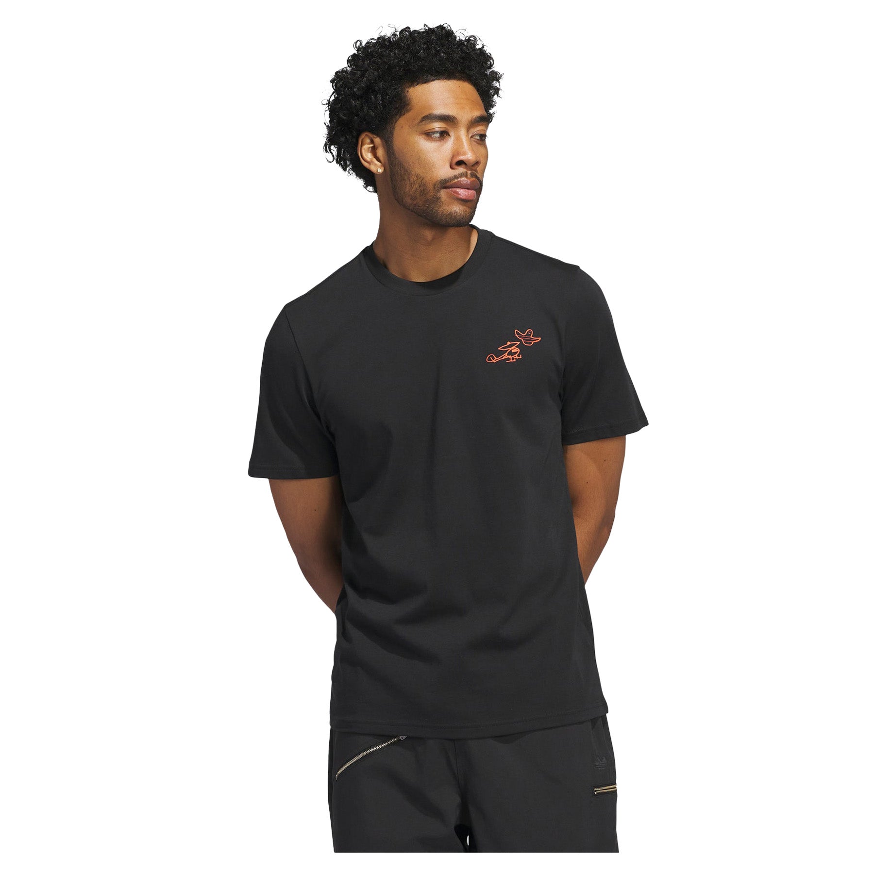 adidas Shmoo G 2 Tee Black - Orchard Skateshop