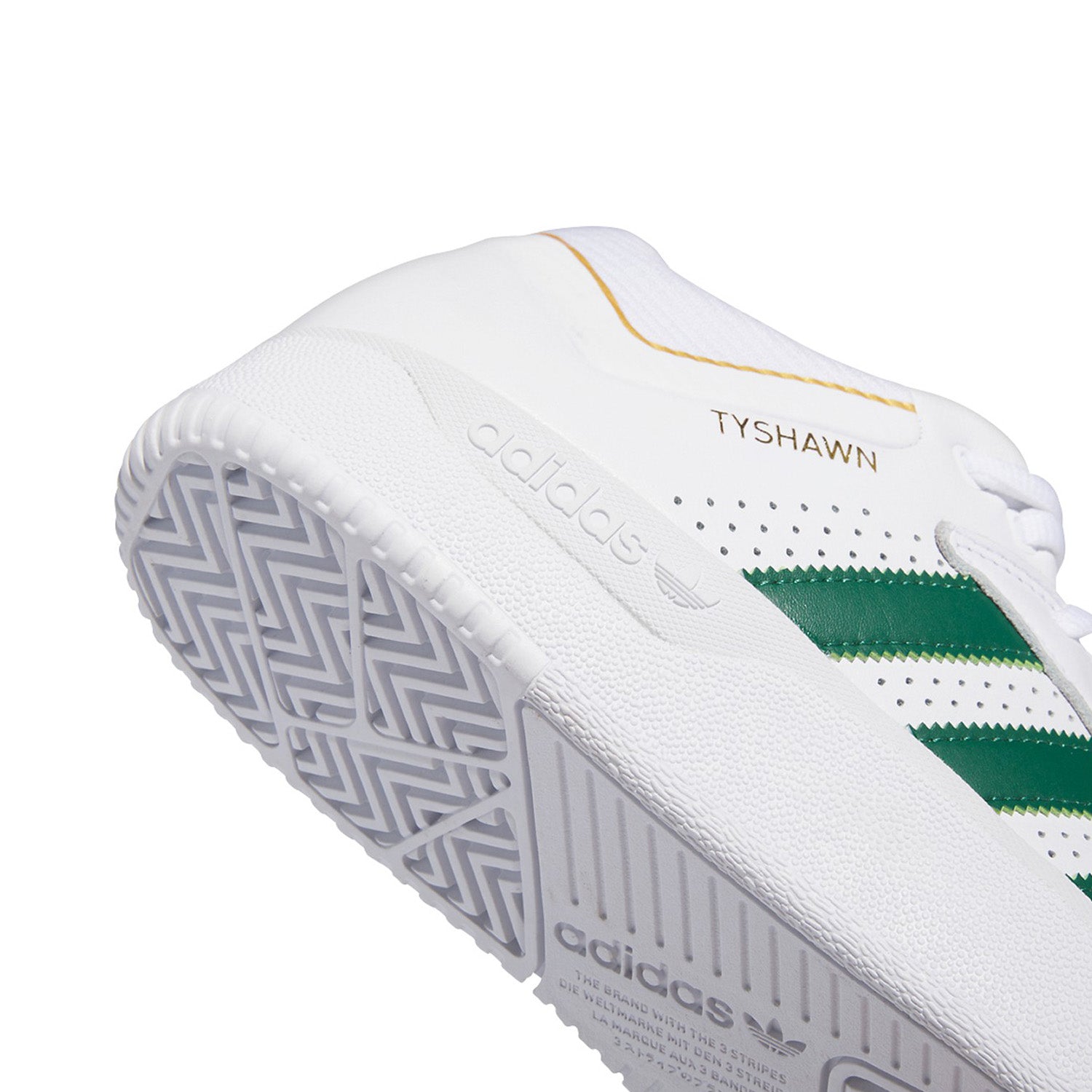 adidas Tyshawn White/Dark Green - Orchard Skateshop adidas Tyshawn White/Dark Green - Orchard Skateshop