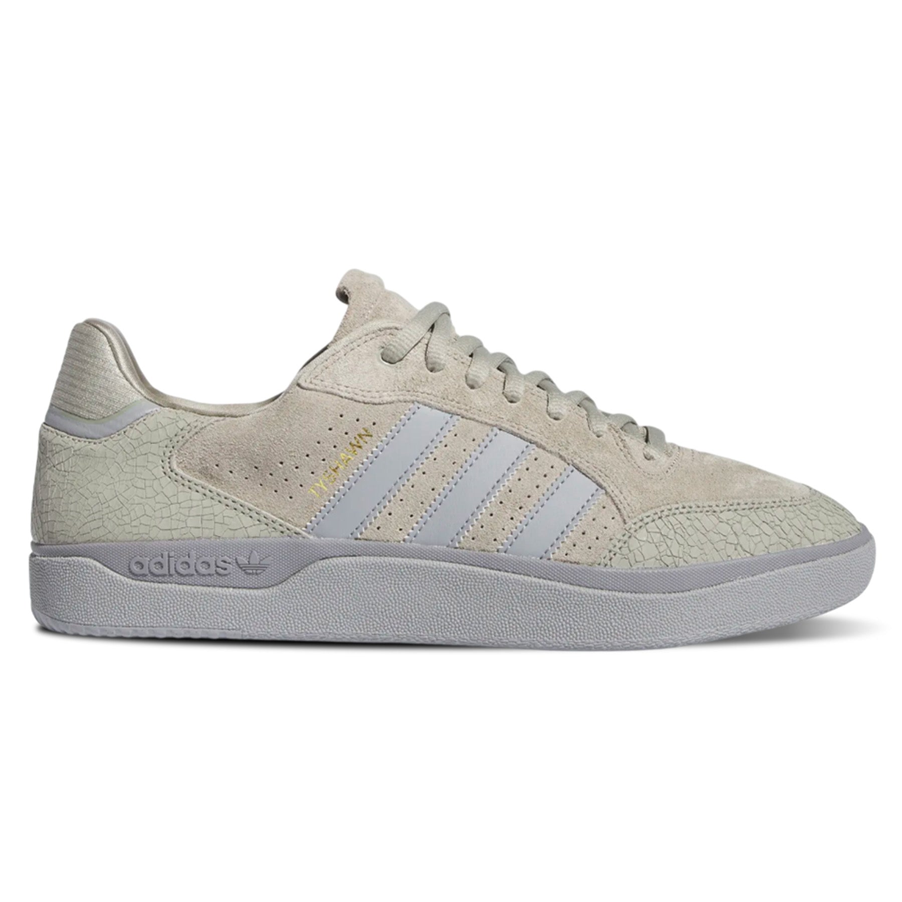 adidas Tyshawn Low Silver Pebble/Grey/Gold