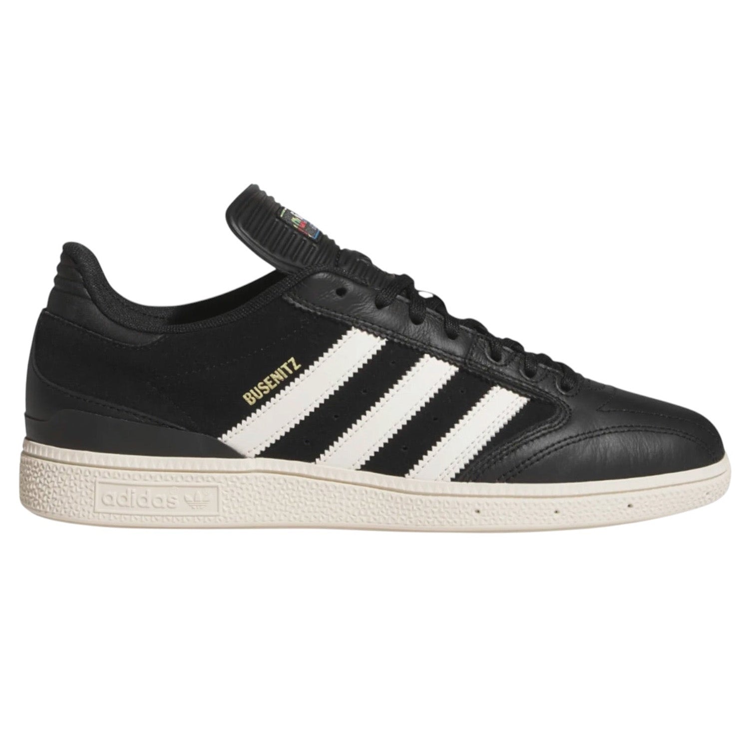 シューズ  BUSENITZ adidas Busenitz Leather World Cup Black/White/Gold - Orchard Skateshop