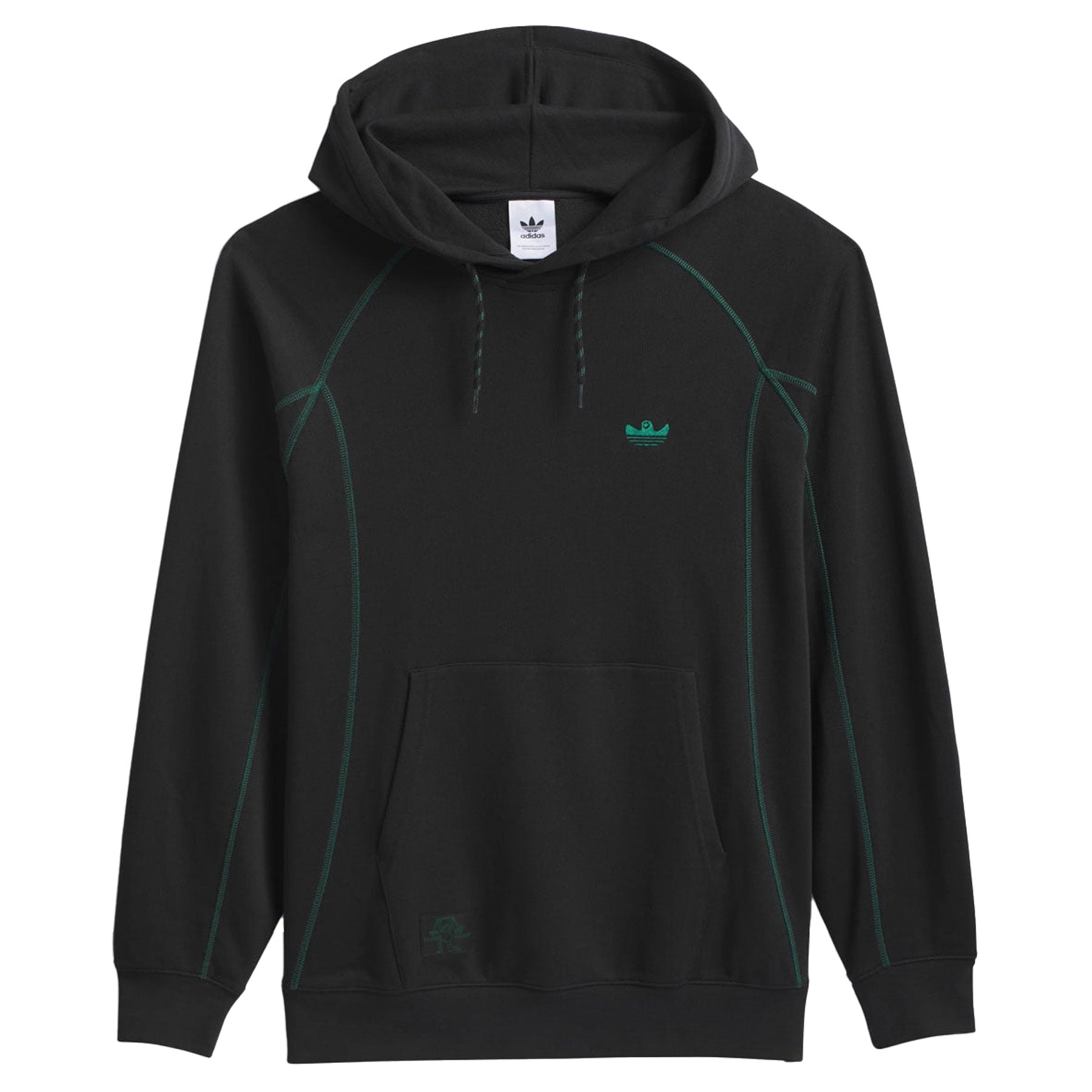 adidas Shmoo FW Hoodie Black/Dark Green