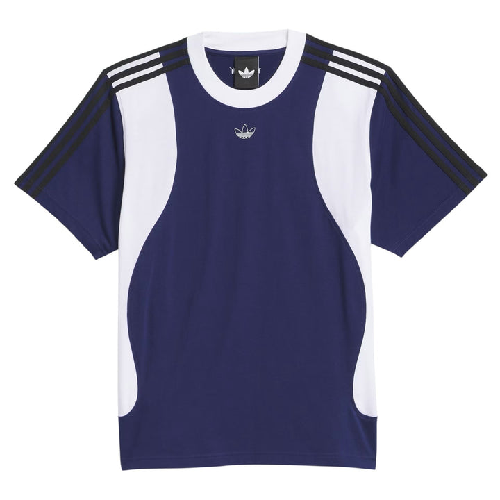 adidas Tyshawn Tee Dark Blue/White