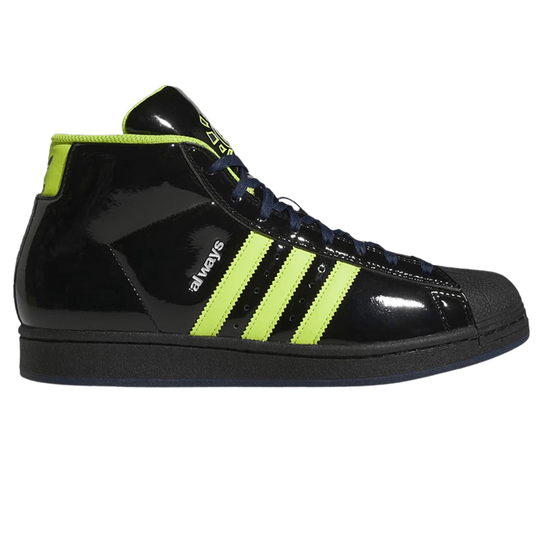 adidas x ADWYSD Always Pro Model Black/Semi Solar Slime - Orchard Skateshop adidas x ADWYSD Always Pro Model Black/Semi Solar Slime - Orchard Skateshop