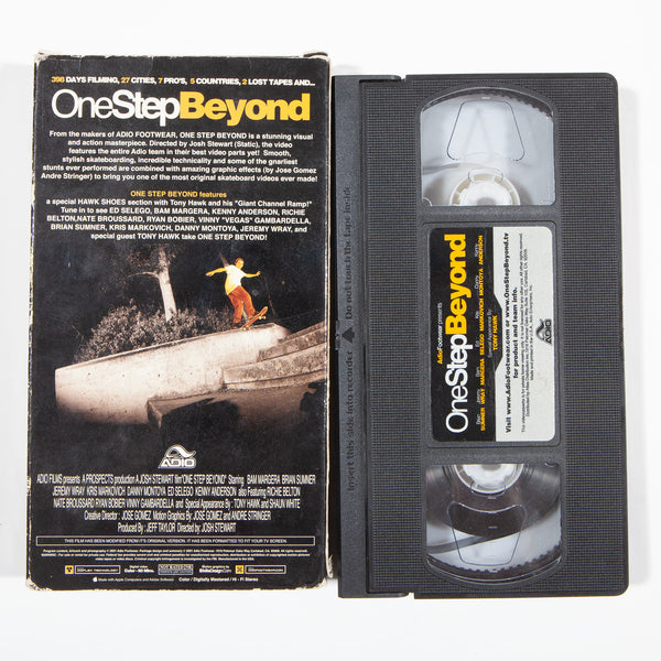 未開封 BOTTLE UP ＆ GO！VHS ビデオ Overripe Adio One Step Beyond VHS - Orchard Skateshop
