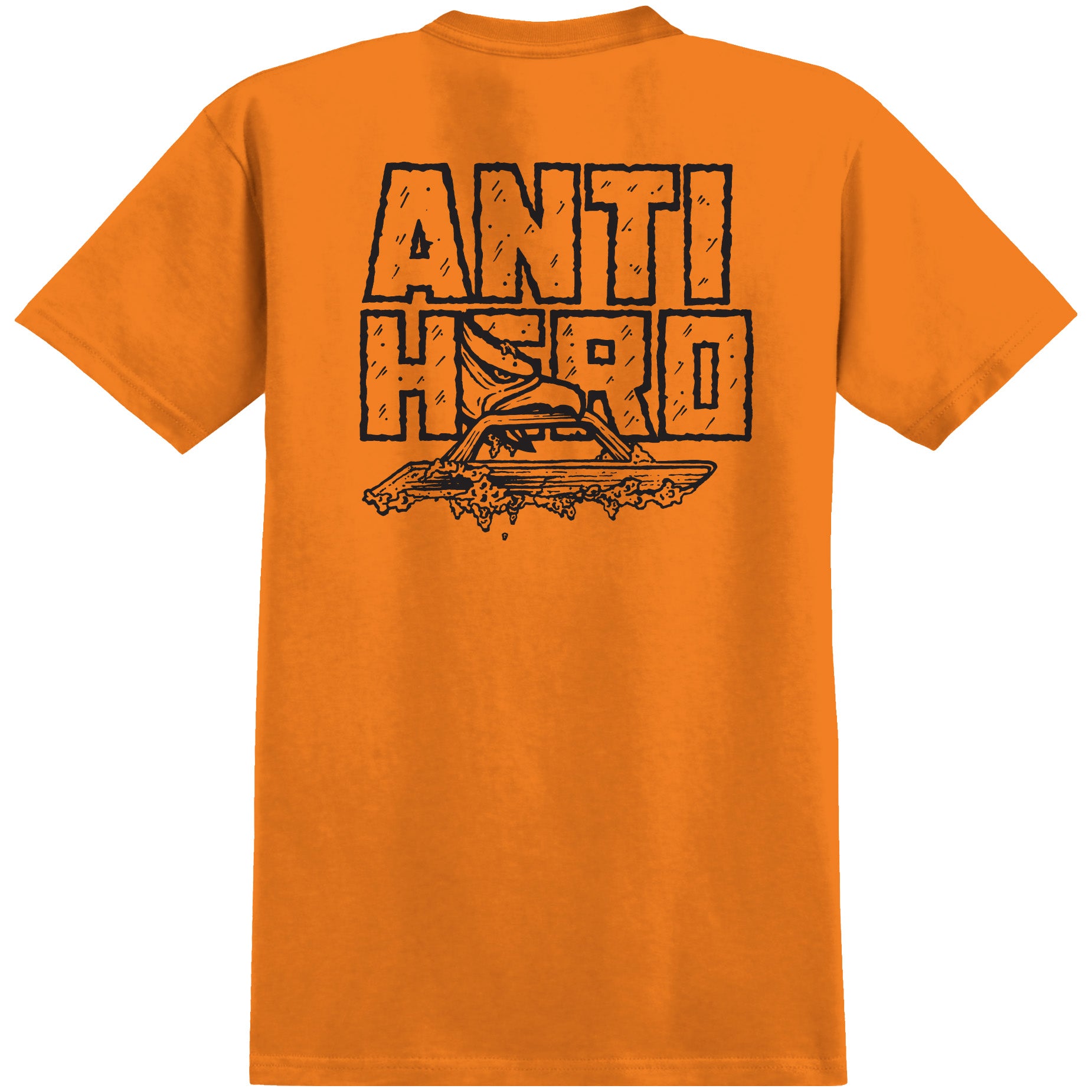 Antihero Custom Pocket Tee Safety Orange