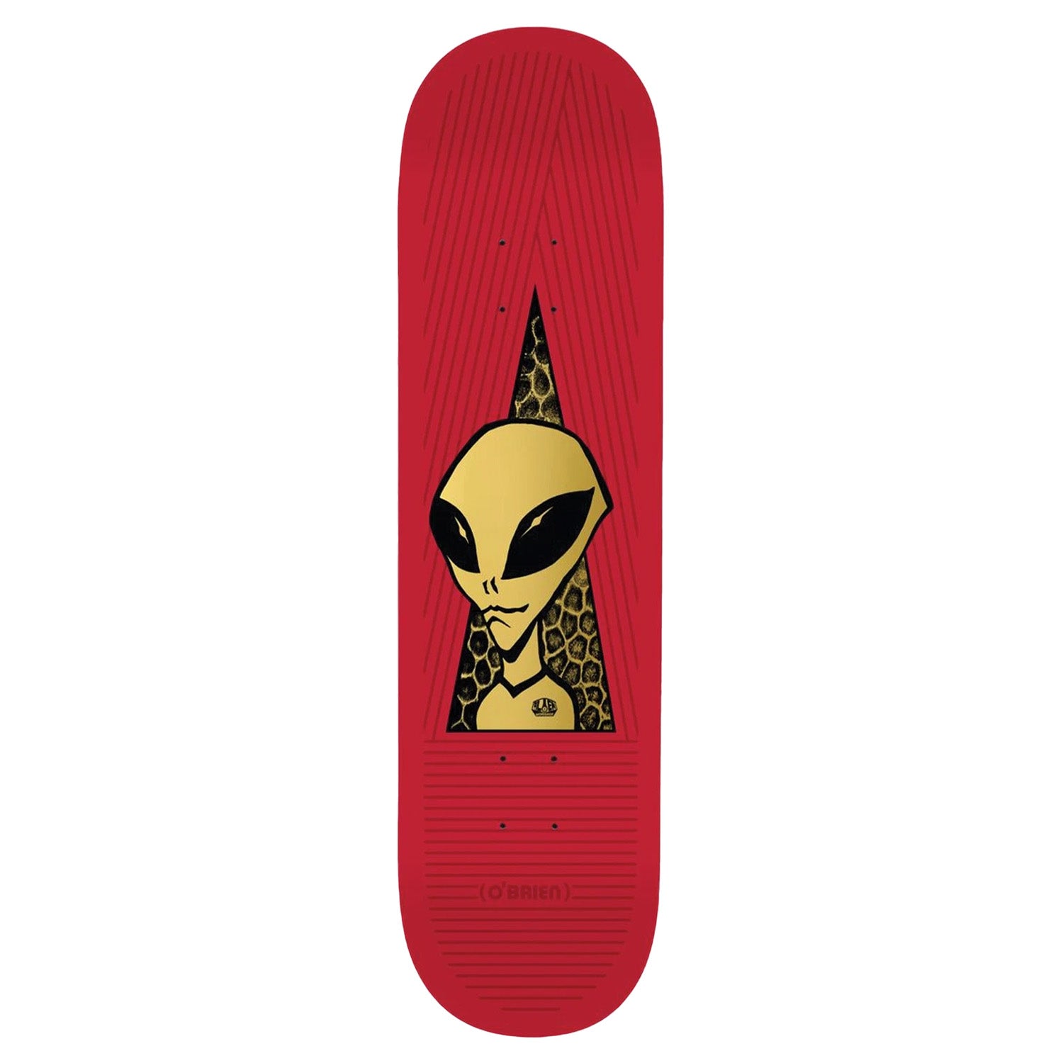 Alien Workshop Obrien Visitor Gold Deck 8.5"