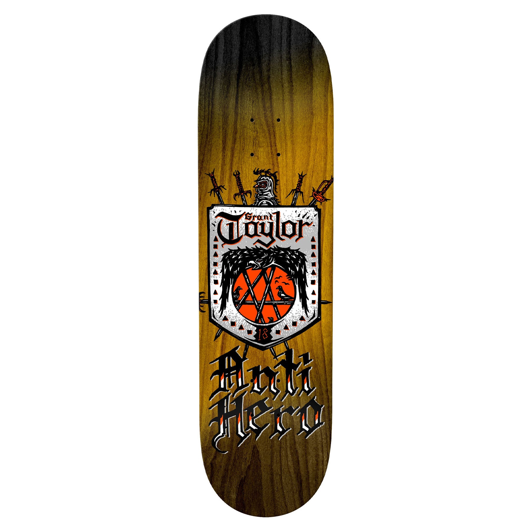 Antihero Grant Taylor Coat Of Arms Deck 8.25"