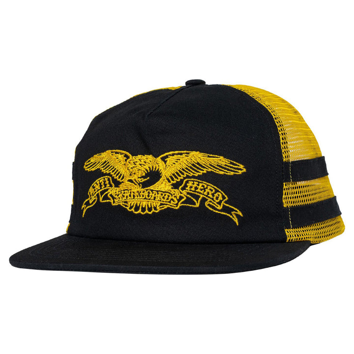 Antihero Basic Eagle Snapback Black/Yellow