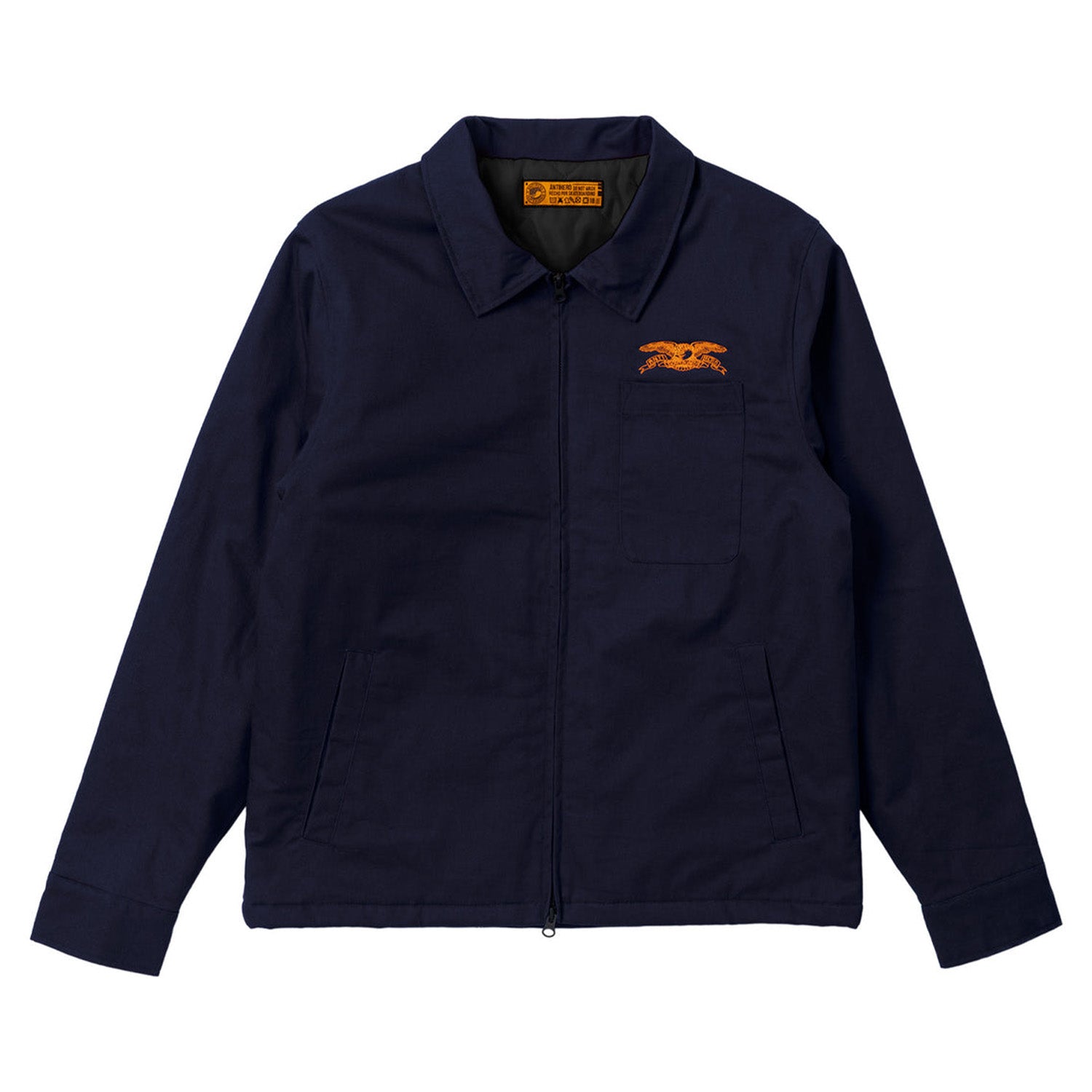 Antihero Basic Eagle Stash Jacket Navy