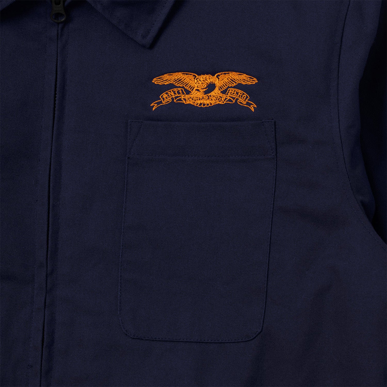 Antihero Basic Eagle Stash Jacket Navy