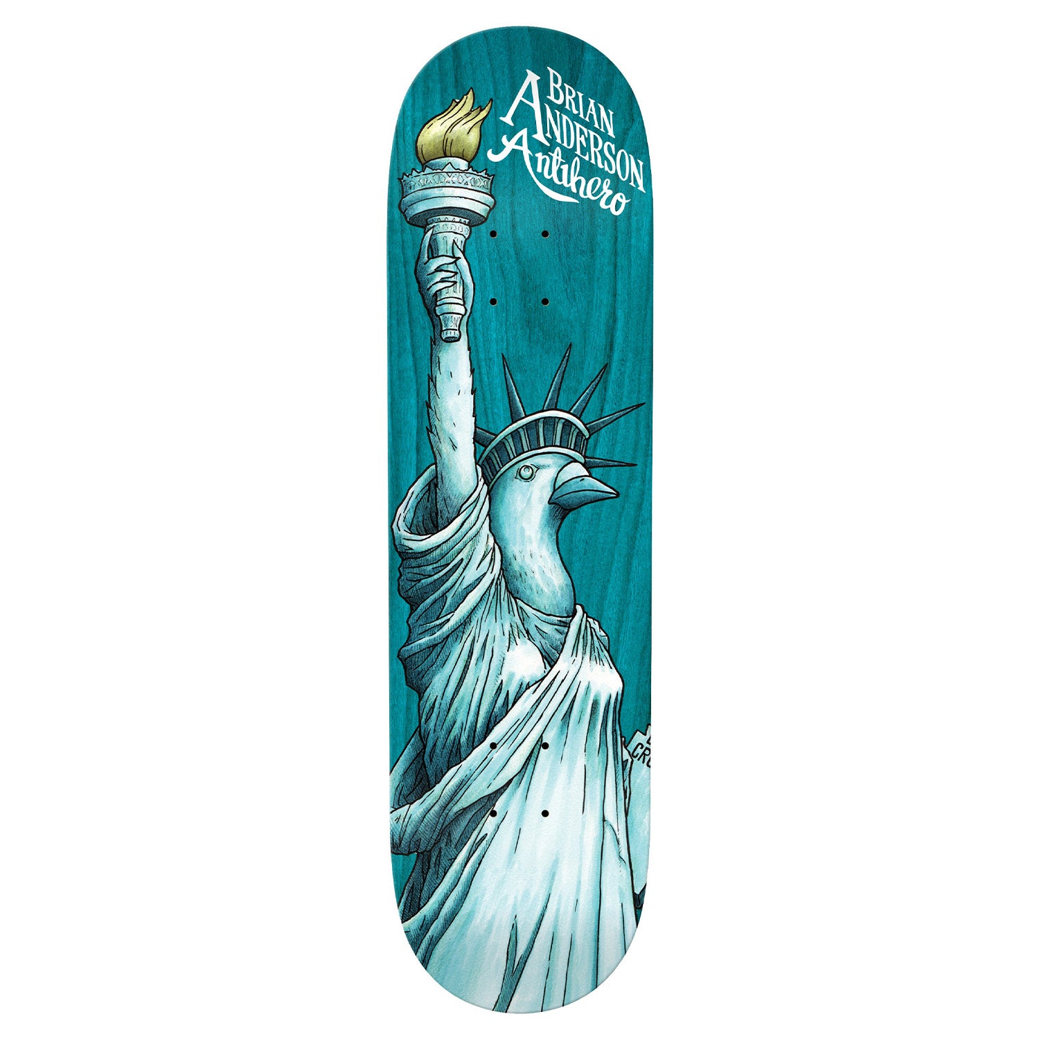Antihero BA Brian Anderson Libirdty Deck 9.0"