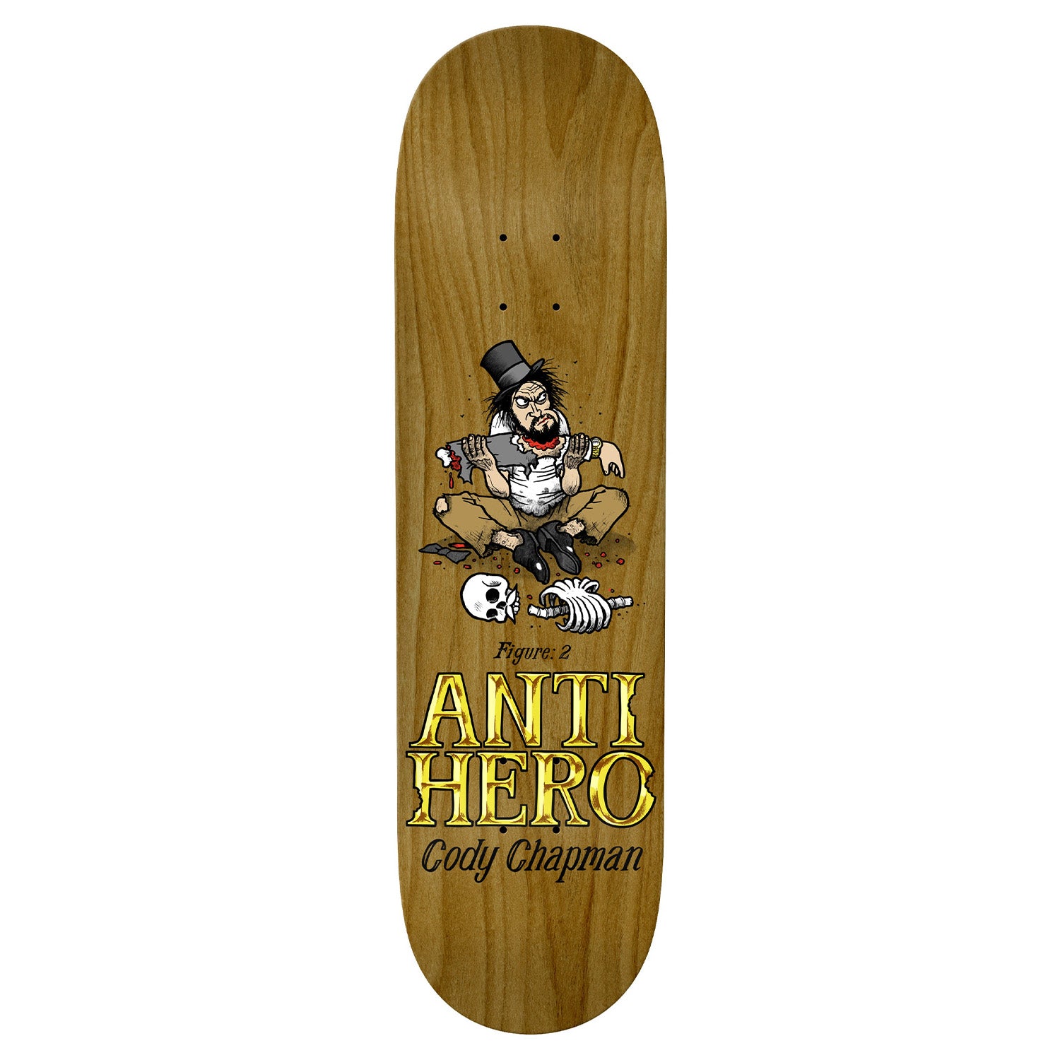 Antihero Cody Chapman Eat The Rich Deck 8.32"