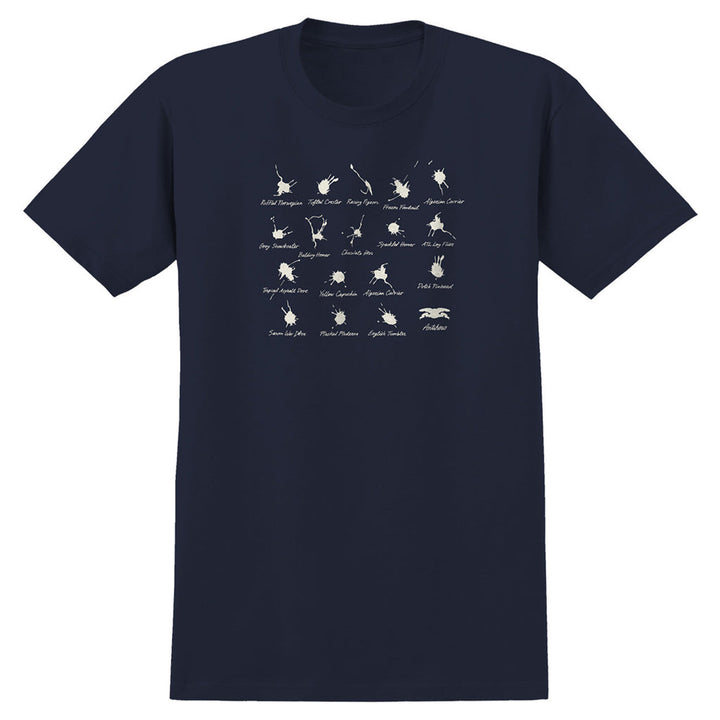 Antihero Damn Pigeons Tee Navy