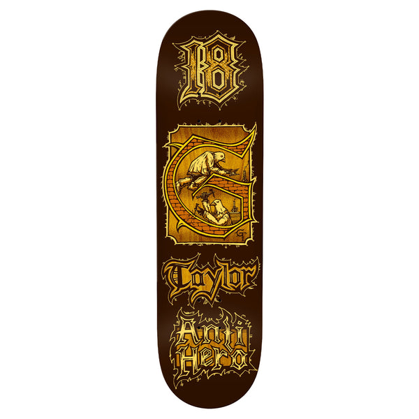 Antihero Grant Taylor Medieval Deck 8.38