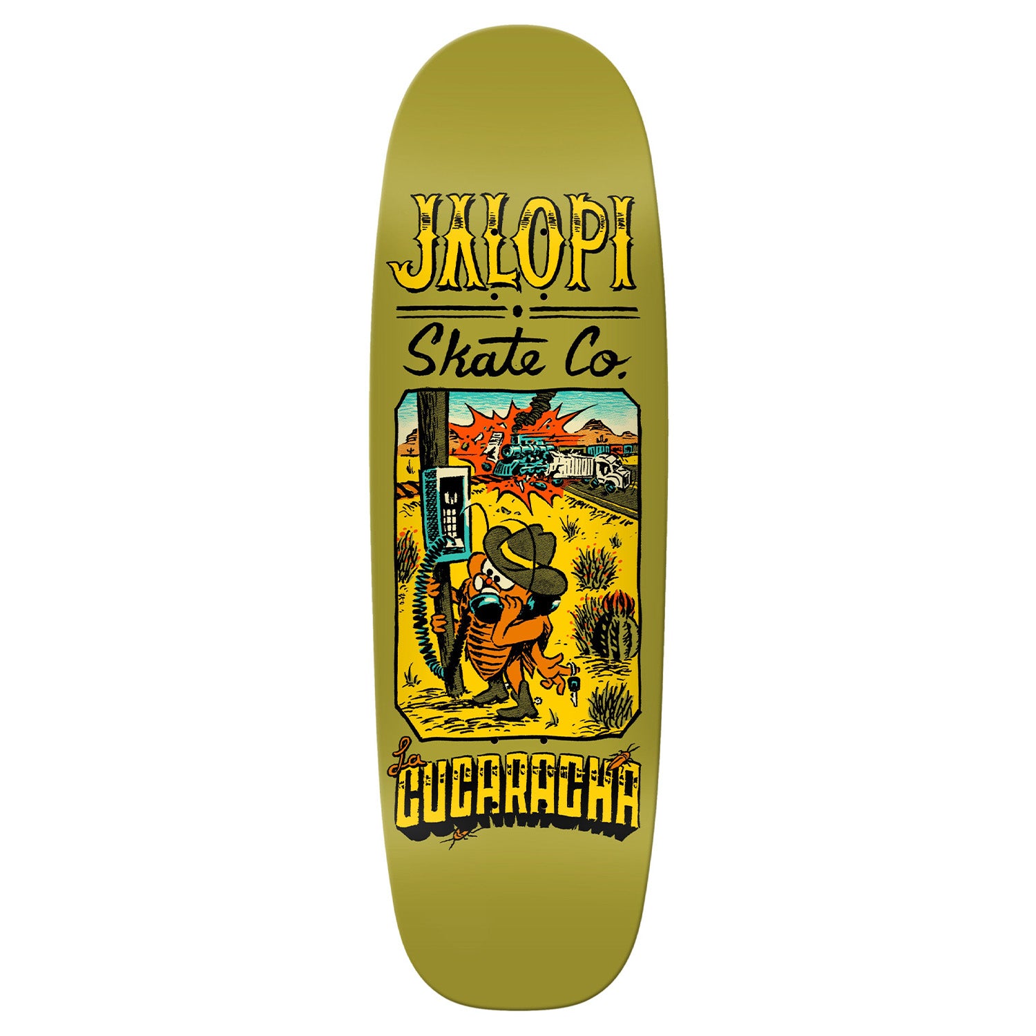 Antihero Jalopi Cucaracha Shaped Deck 9.69"