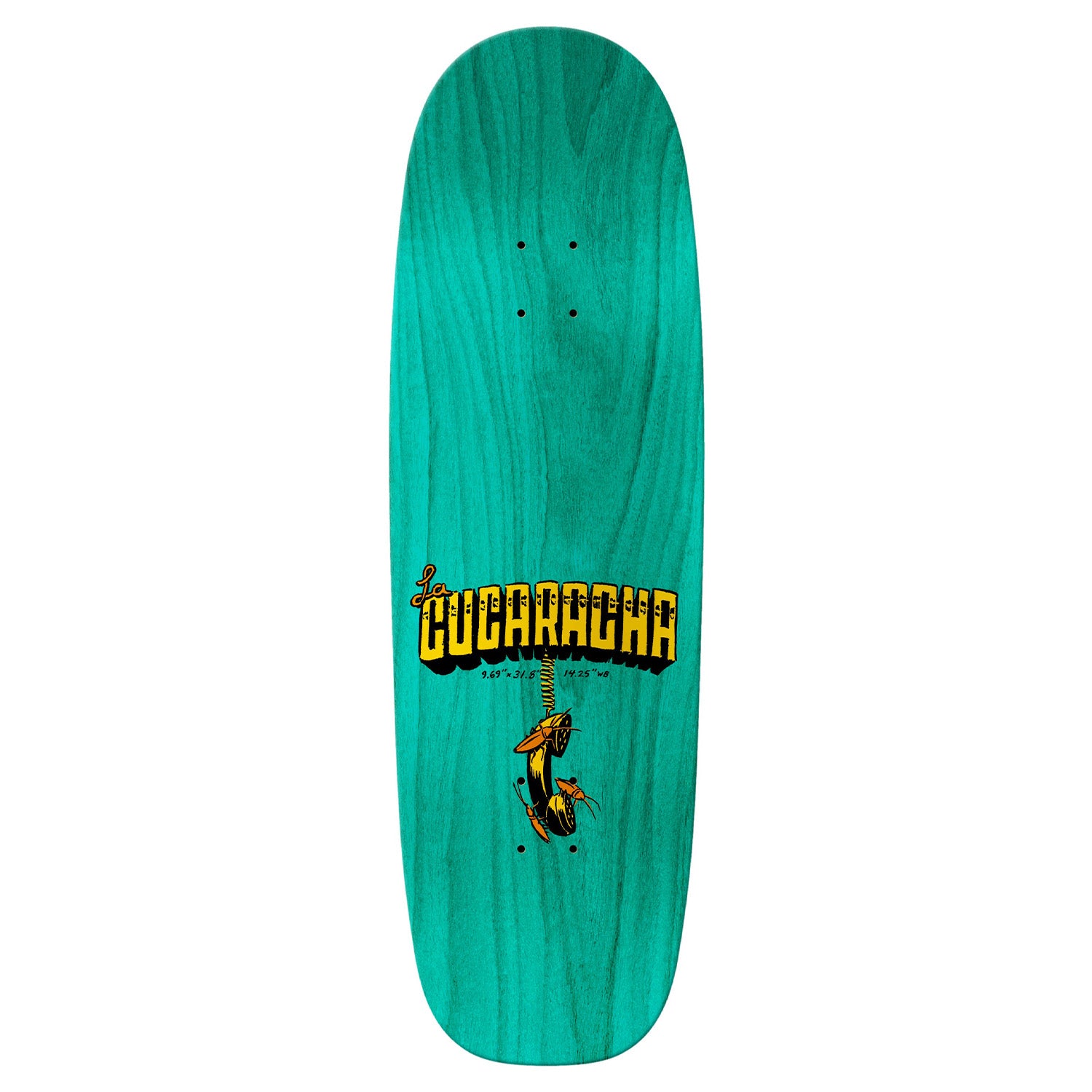 Antihero Jalopi Cucaracha Shaped Deck 9.69"