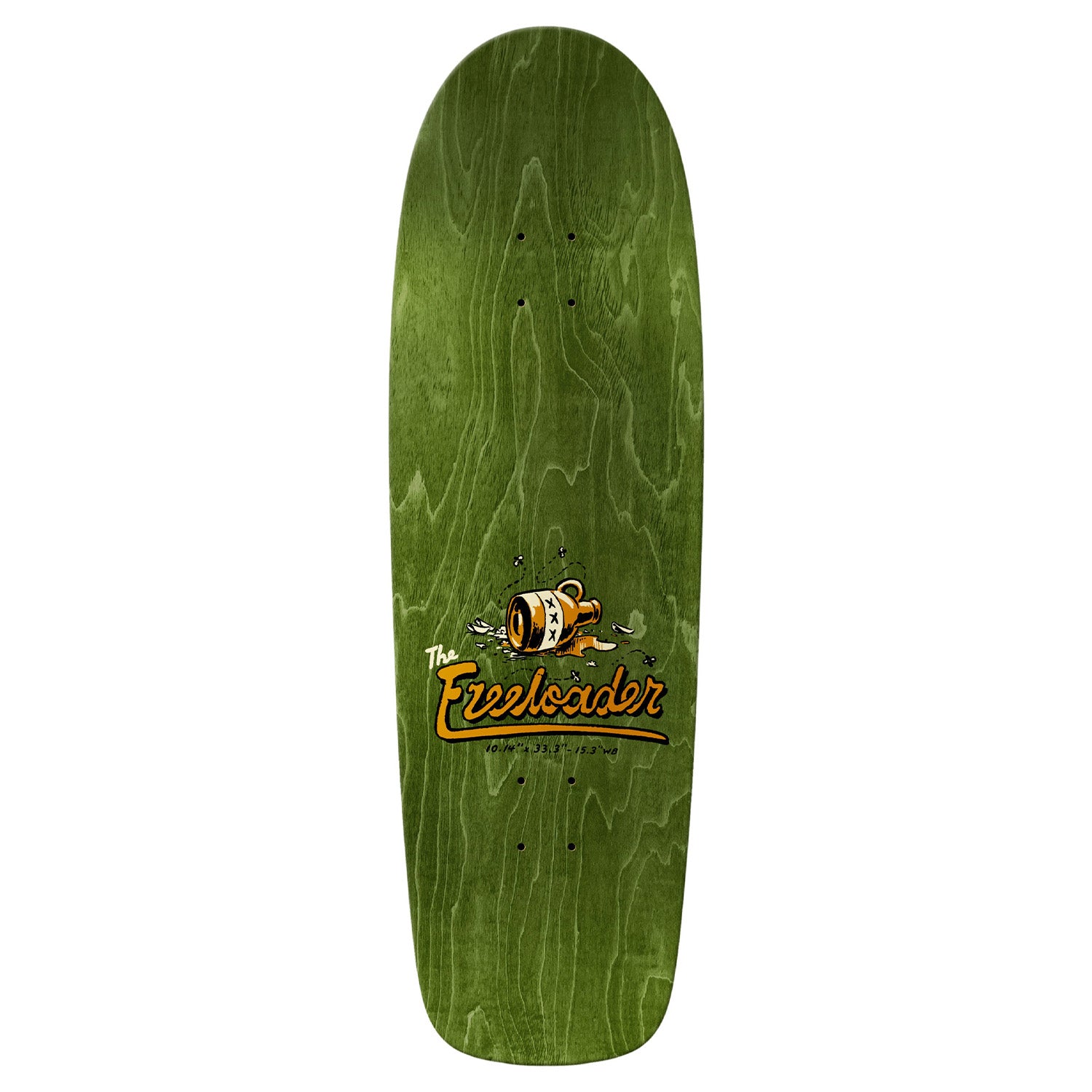 Antihero Jalopi Freeloader Shaped Deck 10.14""