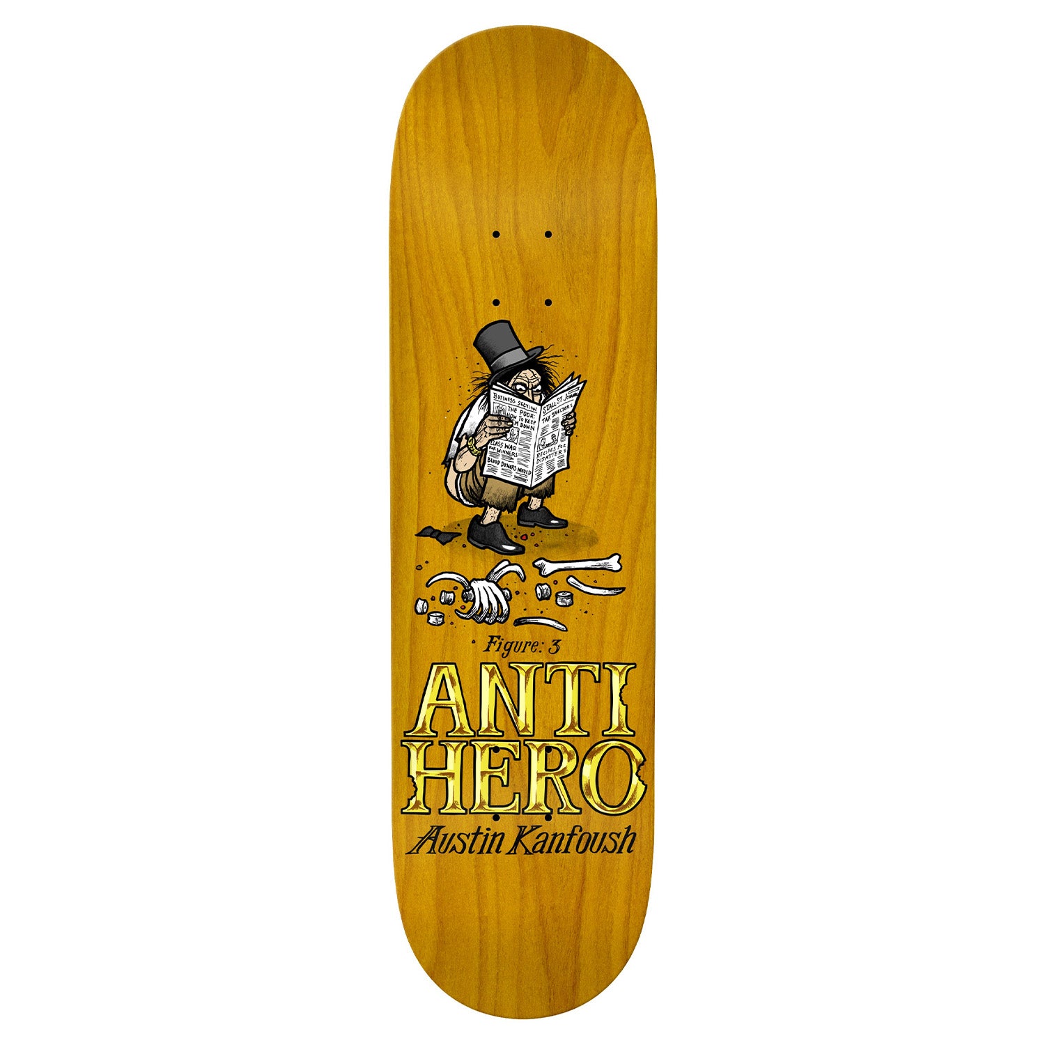 Antihero Kanfoush Eat The Rich Deck 8.25"