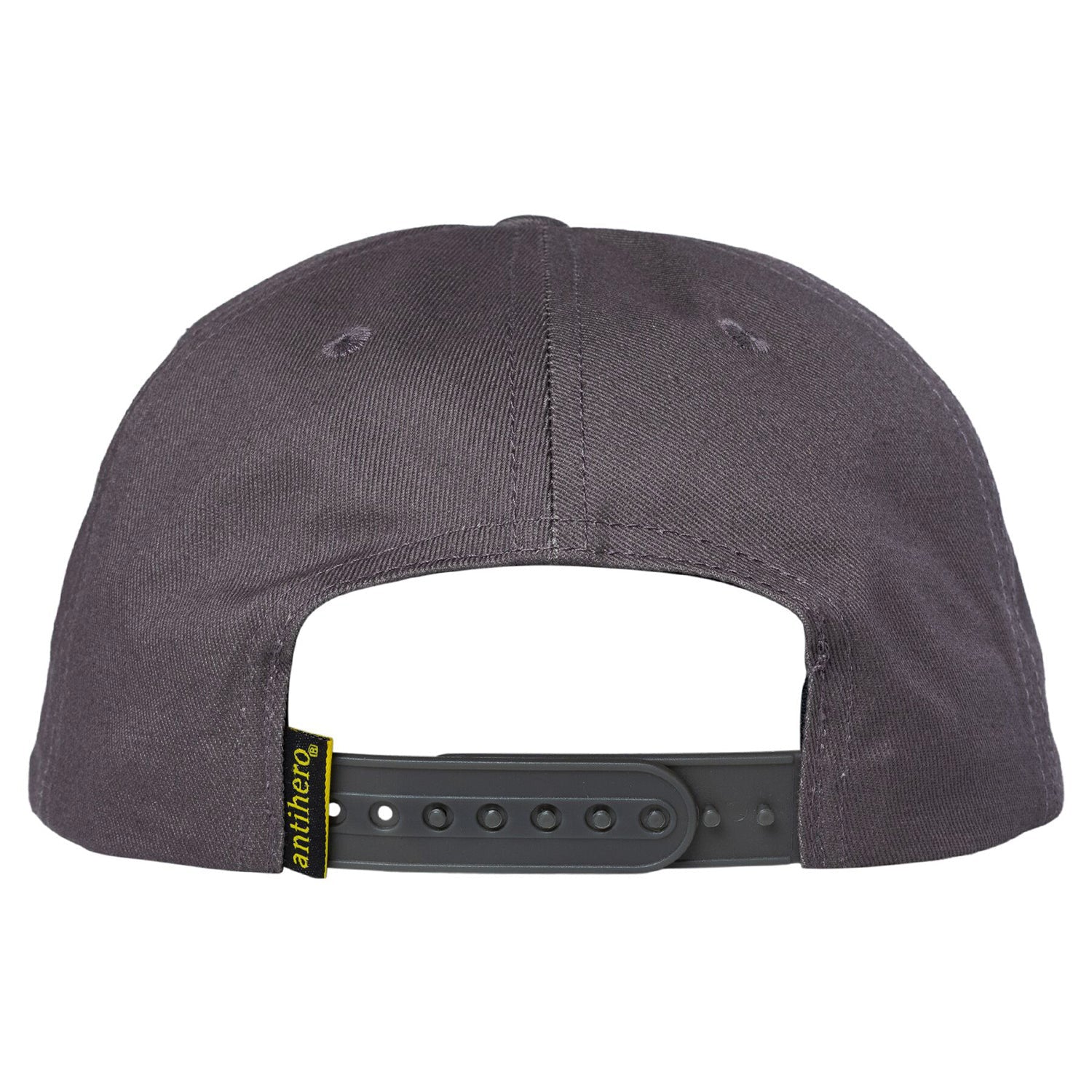 Antihero Lil Pigeon Snapback Hat Grey/Yellow