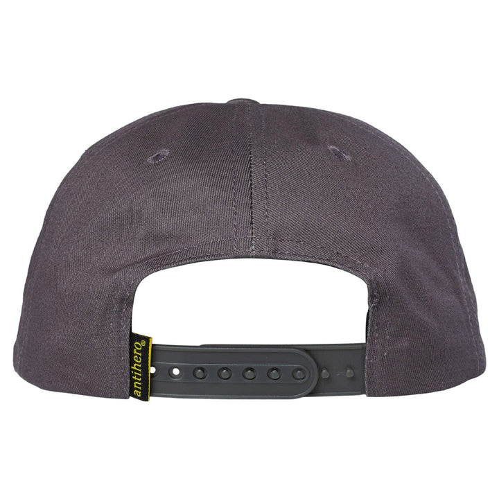 Antihero Lil Pigeon Snapback Hat Grey/Yellow