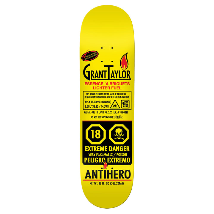 Antihero Taylor Fueled Up Deck 8.38"