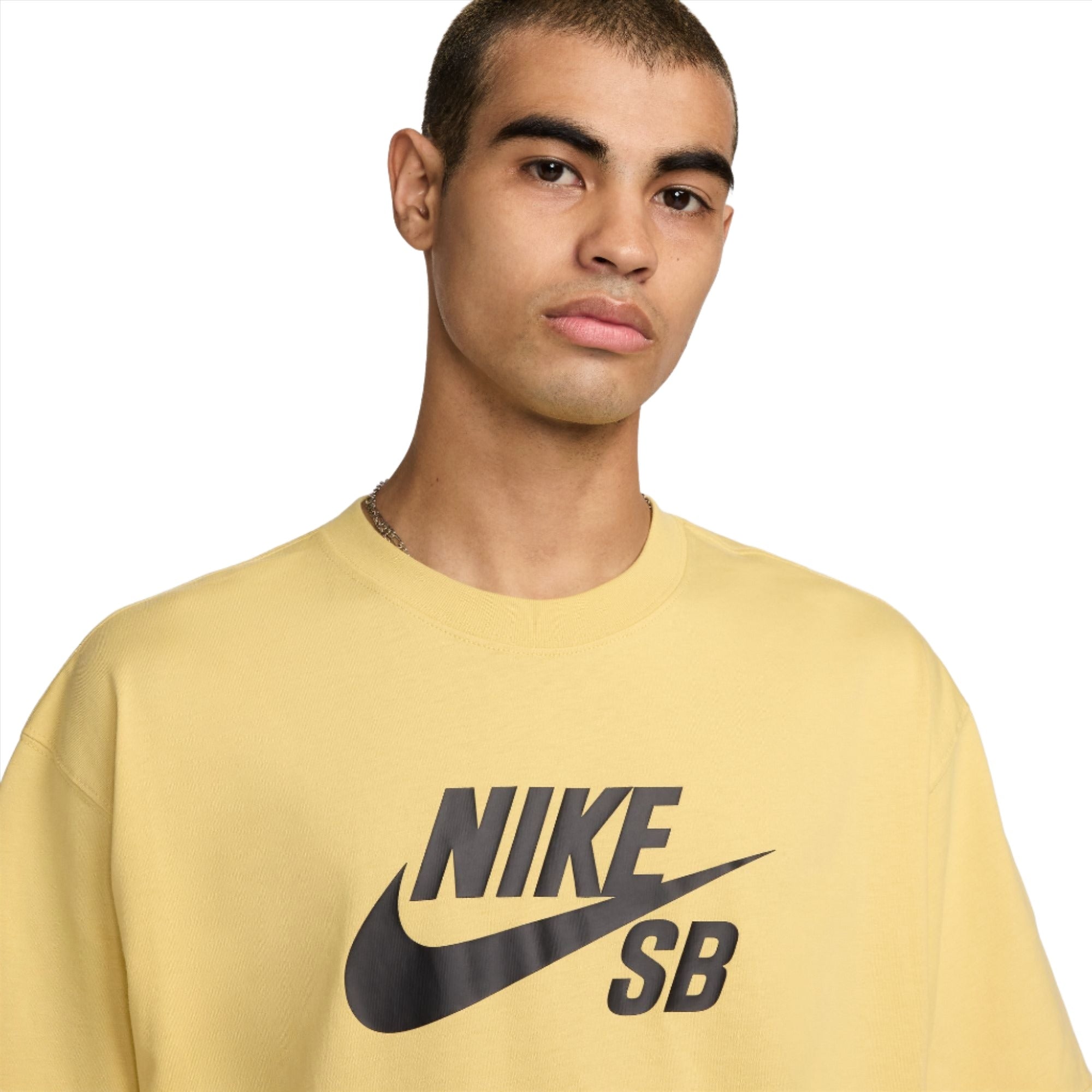 Nike SB Tee Logo HBR Saturn Gold