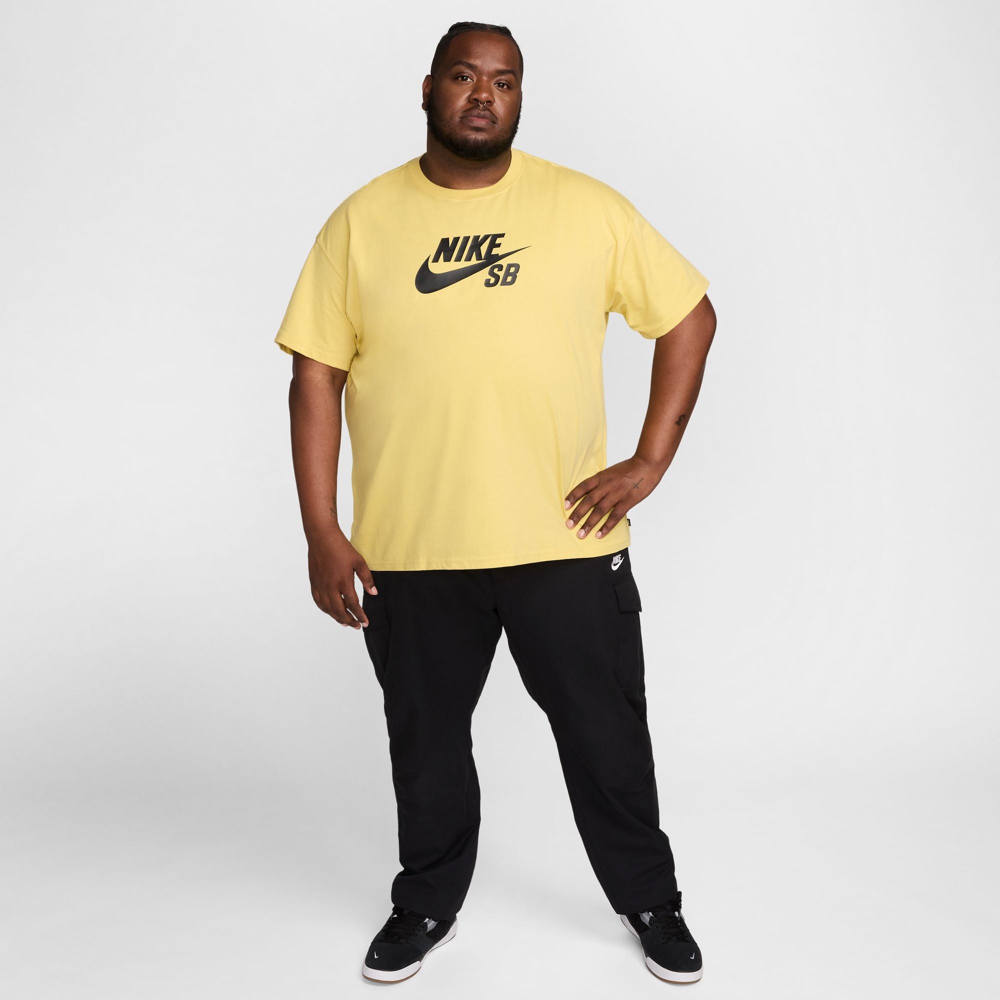 Nike SB Tee Logo HBR Saturn Gold - Orchard Skateshop