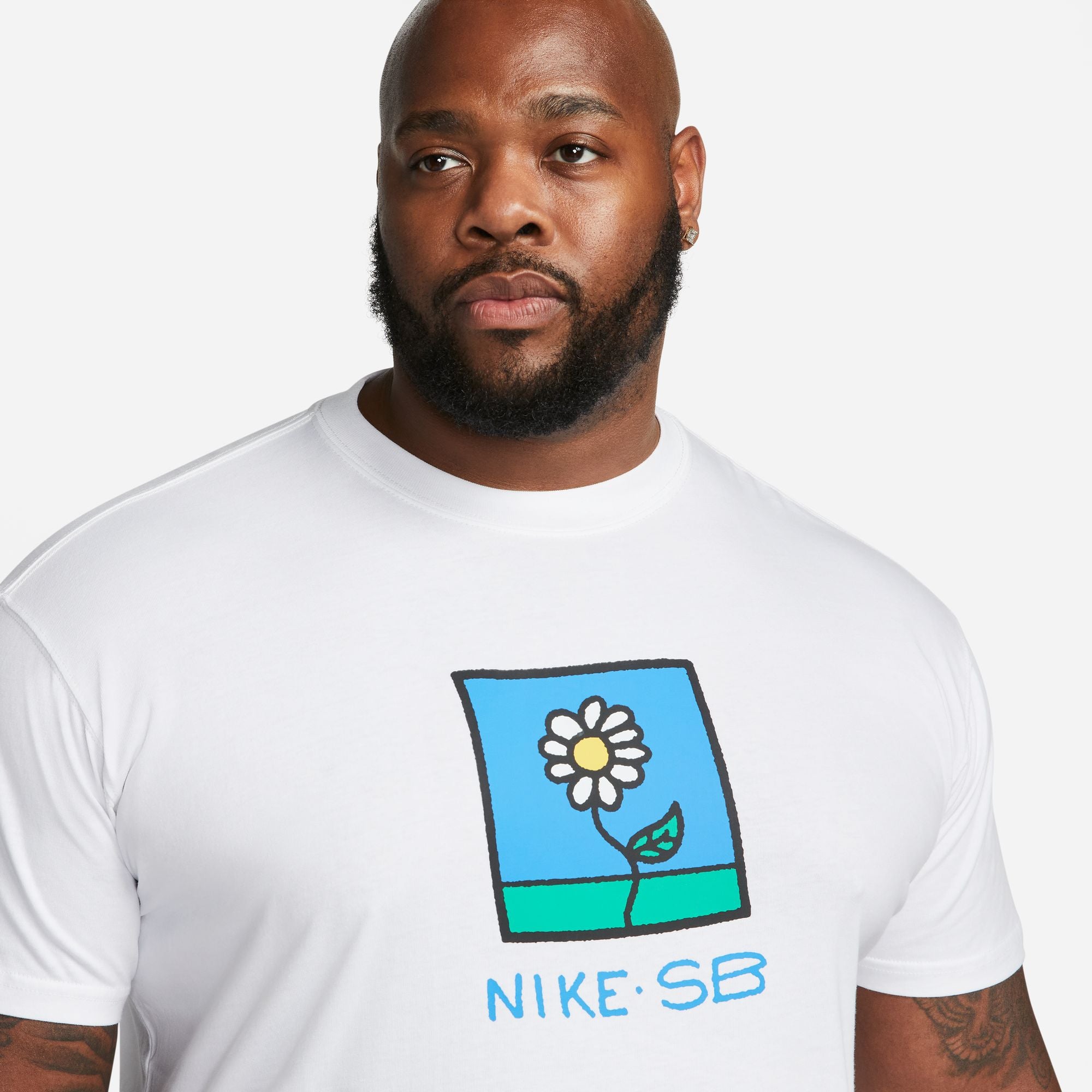 Nike SB Daisy Tee White - Orchard Skateshop