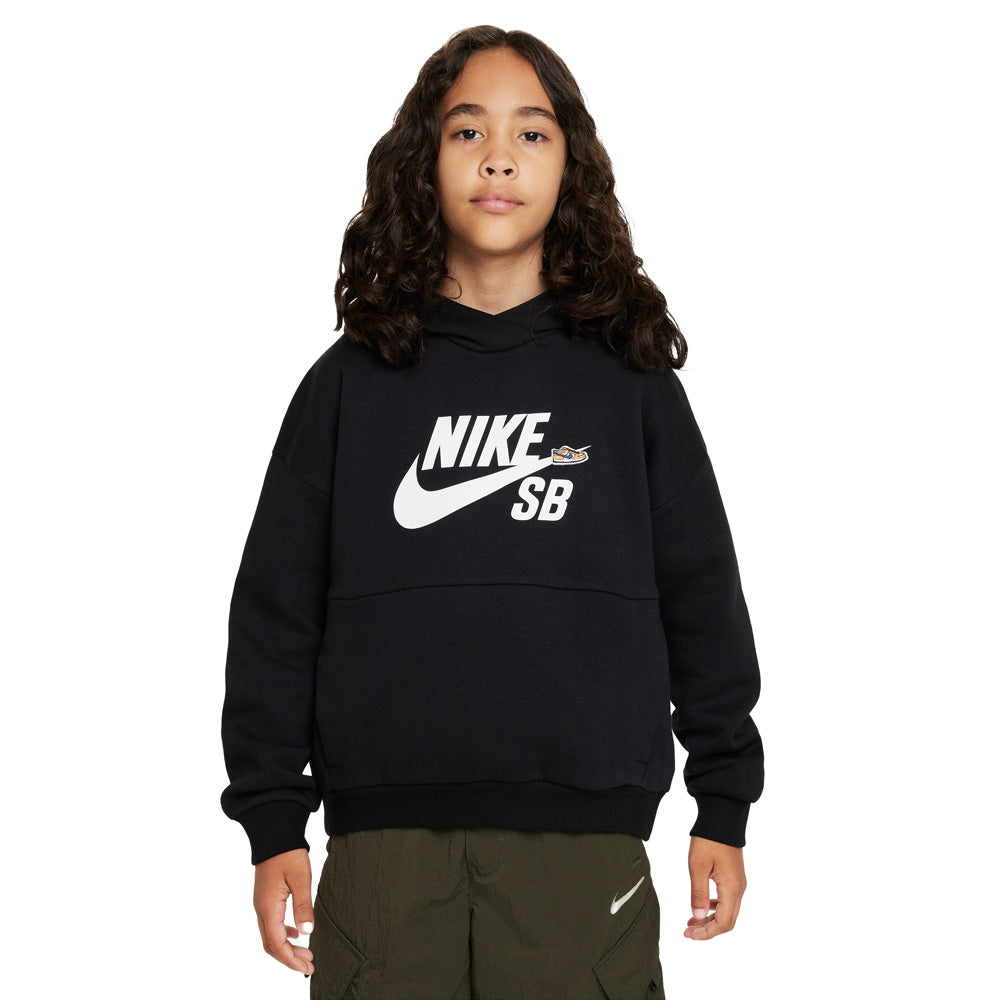 Nike SB Big Kid's Icon Fleece Black/White