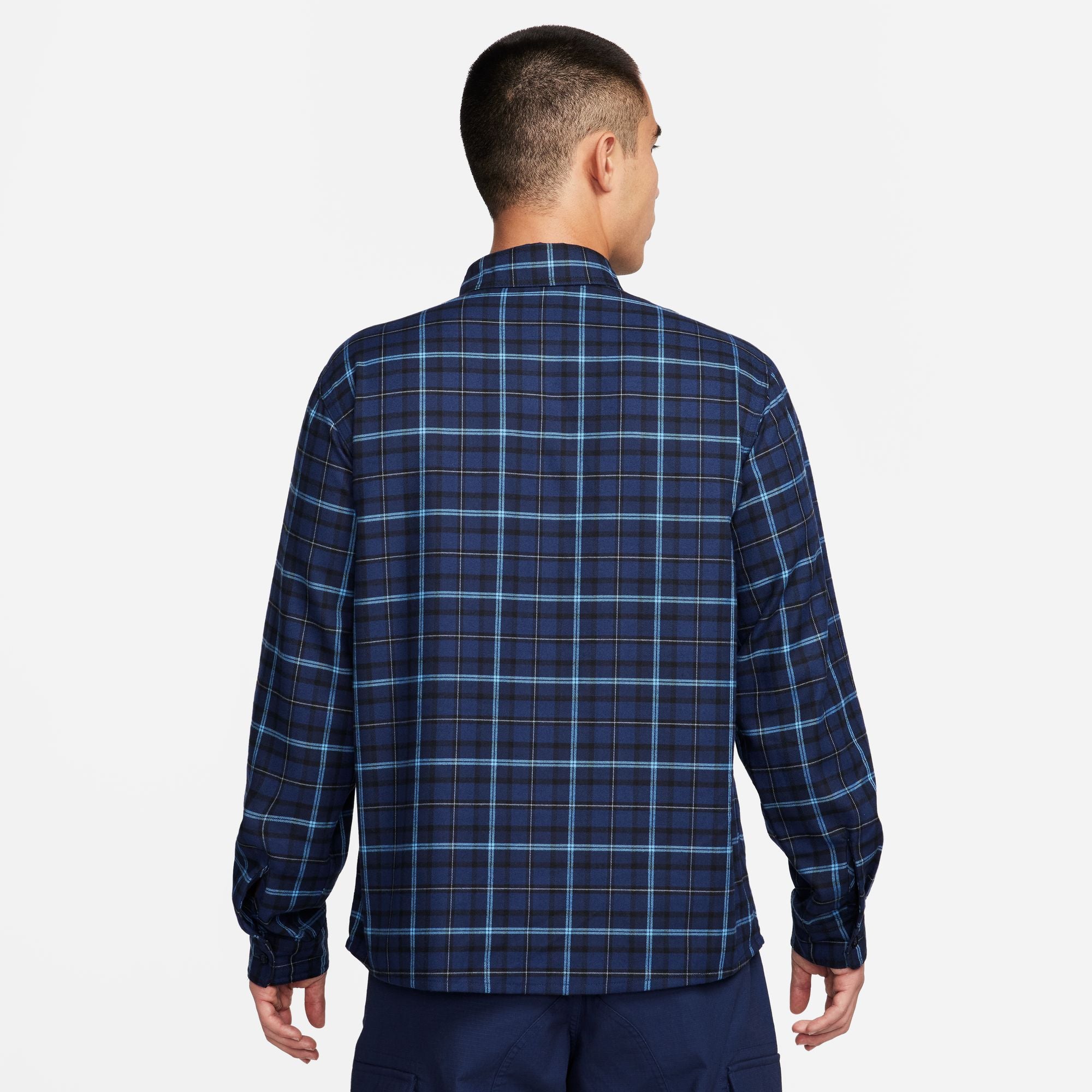 nike sb dress shirt Nike SB Flannel Skate Button Up Shirt