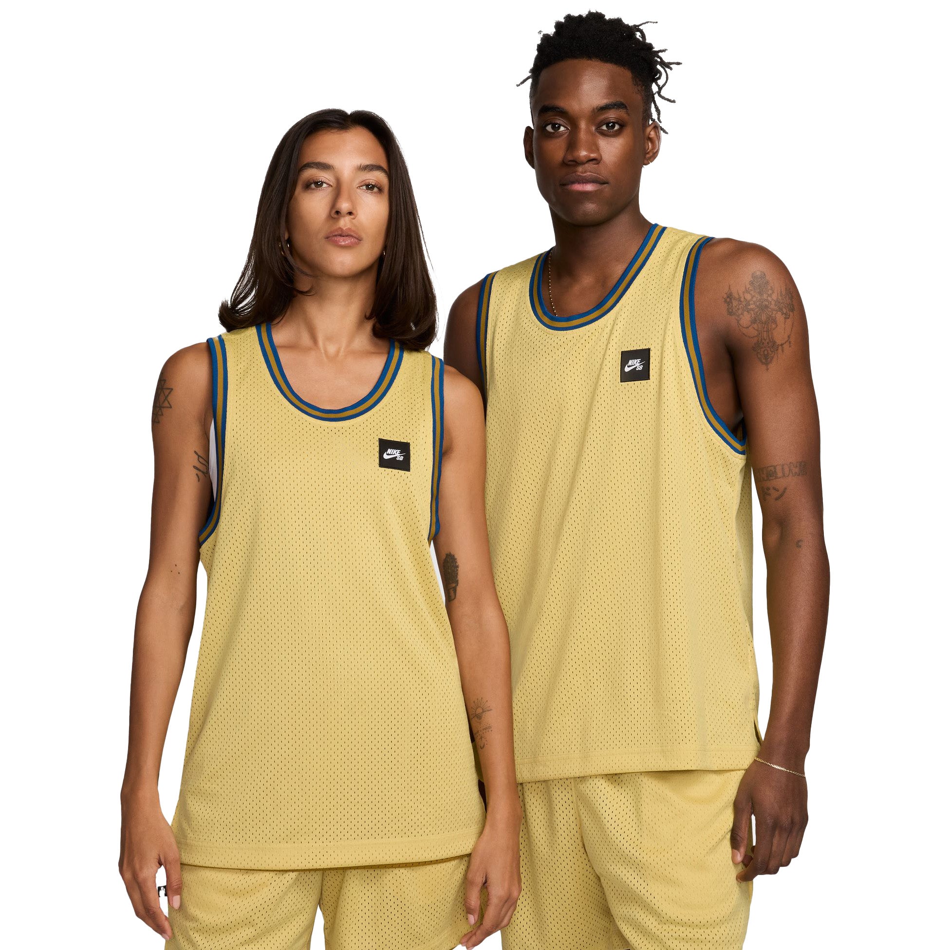Nike SB Reversible Basketball Jersey Saturn Gold/Bronzine