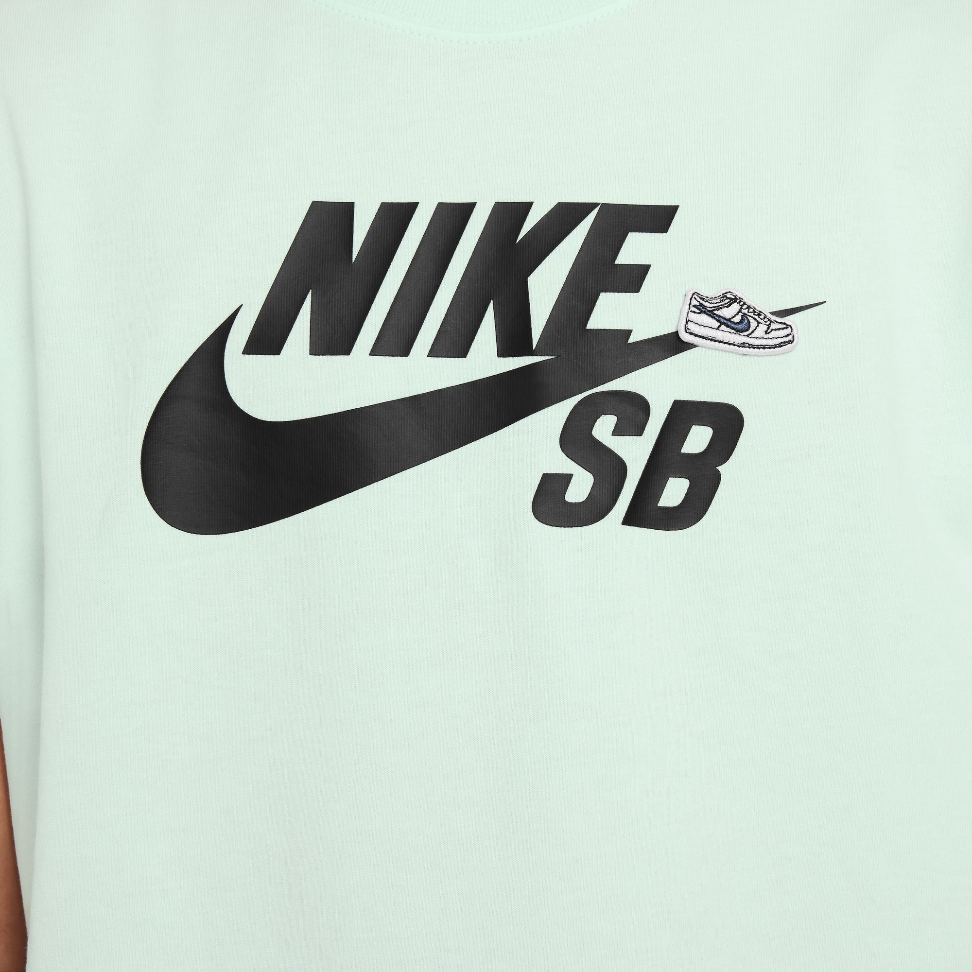 Nike SB Big Kids' T-Shirt Barely Green