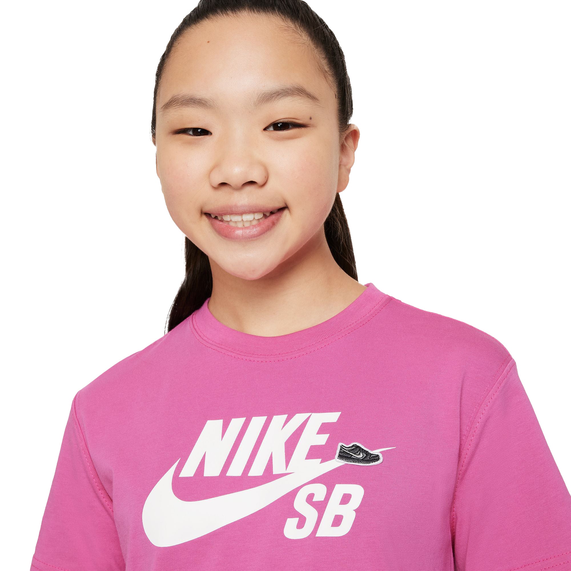 Nike SB Big Kids' T-Shirt Alchemy Pink