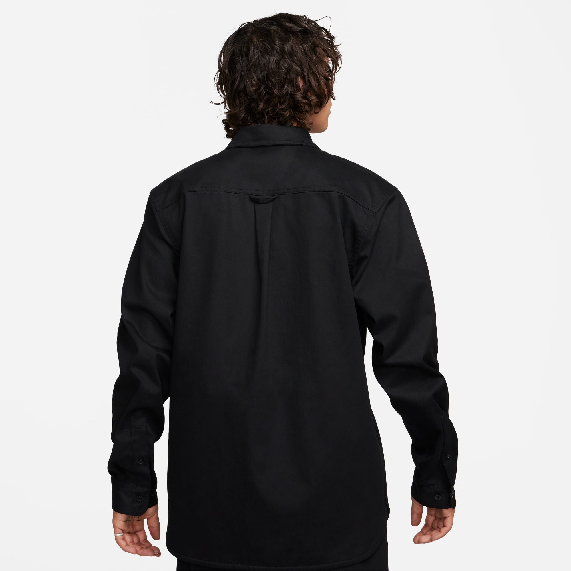 Nike SB Taglin Woven Button Up Shirt Black - Orchard Skateshop Nike SB Taglin Woven Button Up Shirt Black - Orchard Skateshop