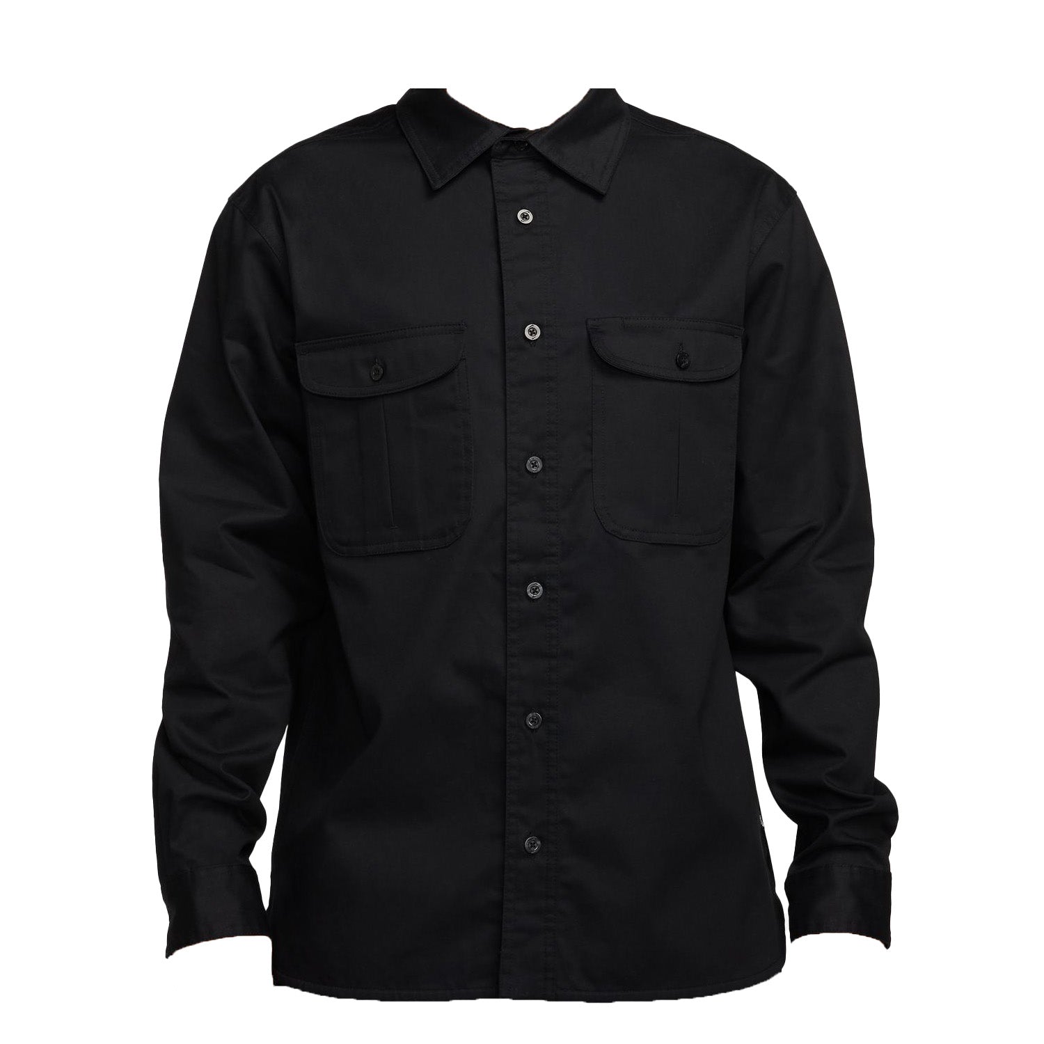 Nike SB Taglin Woven Button Up Shirt Black