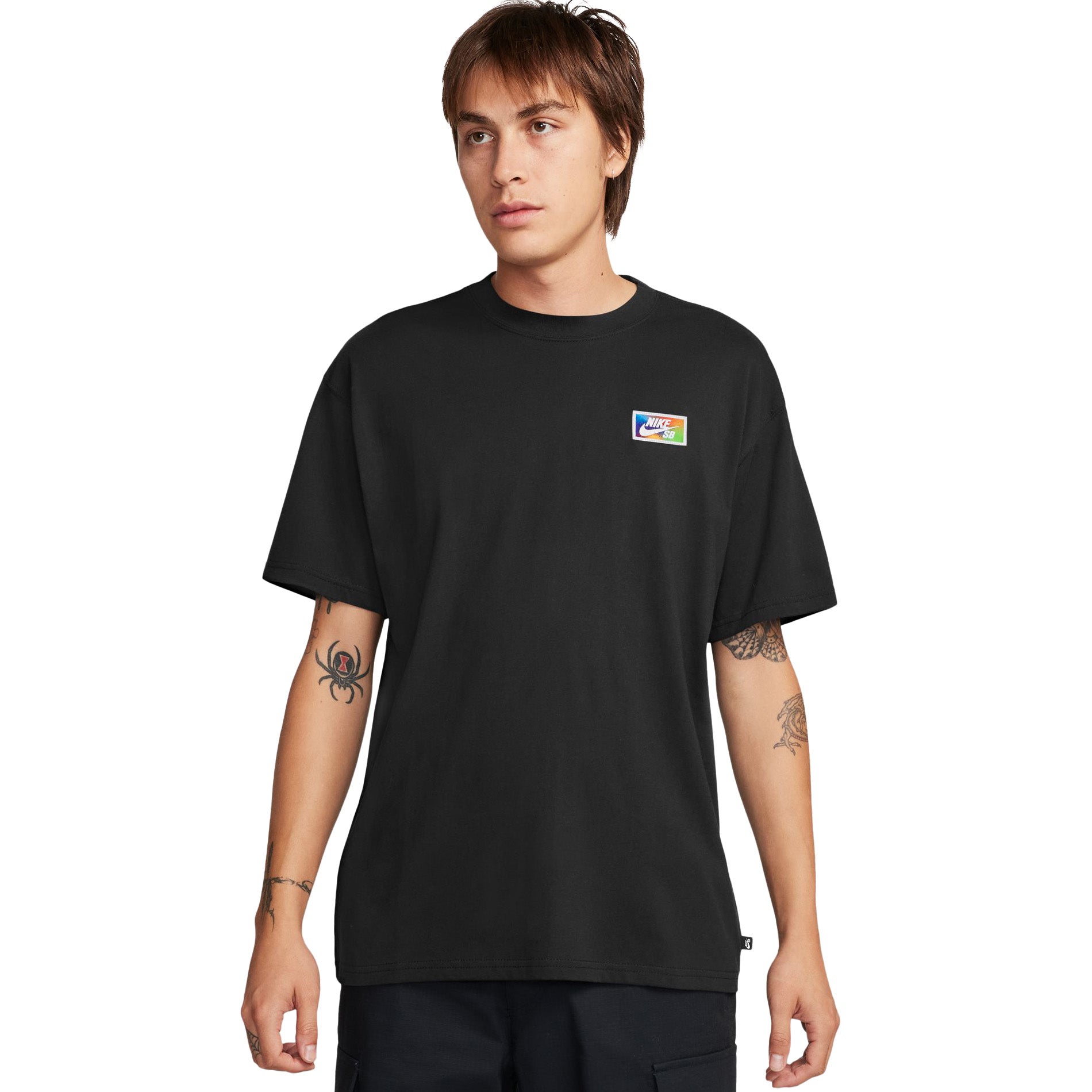 Nike SB Thumbprint Tee Black - Orchard Skateshop