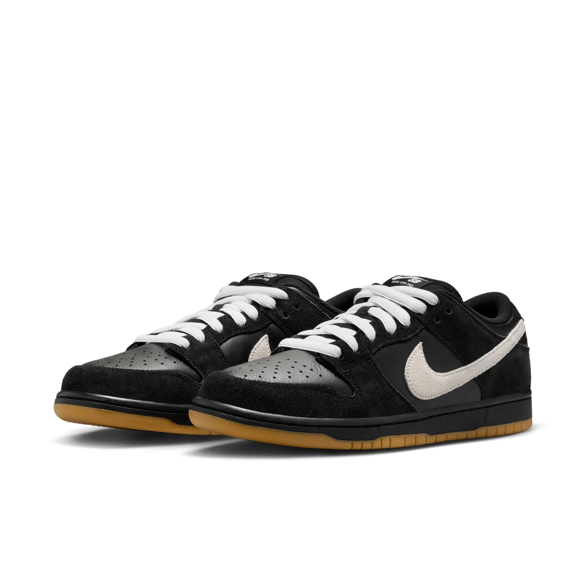 Nike SB Dunk Low Pro Black/White/Gum 26