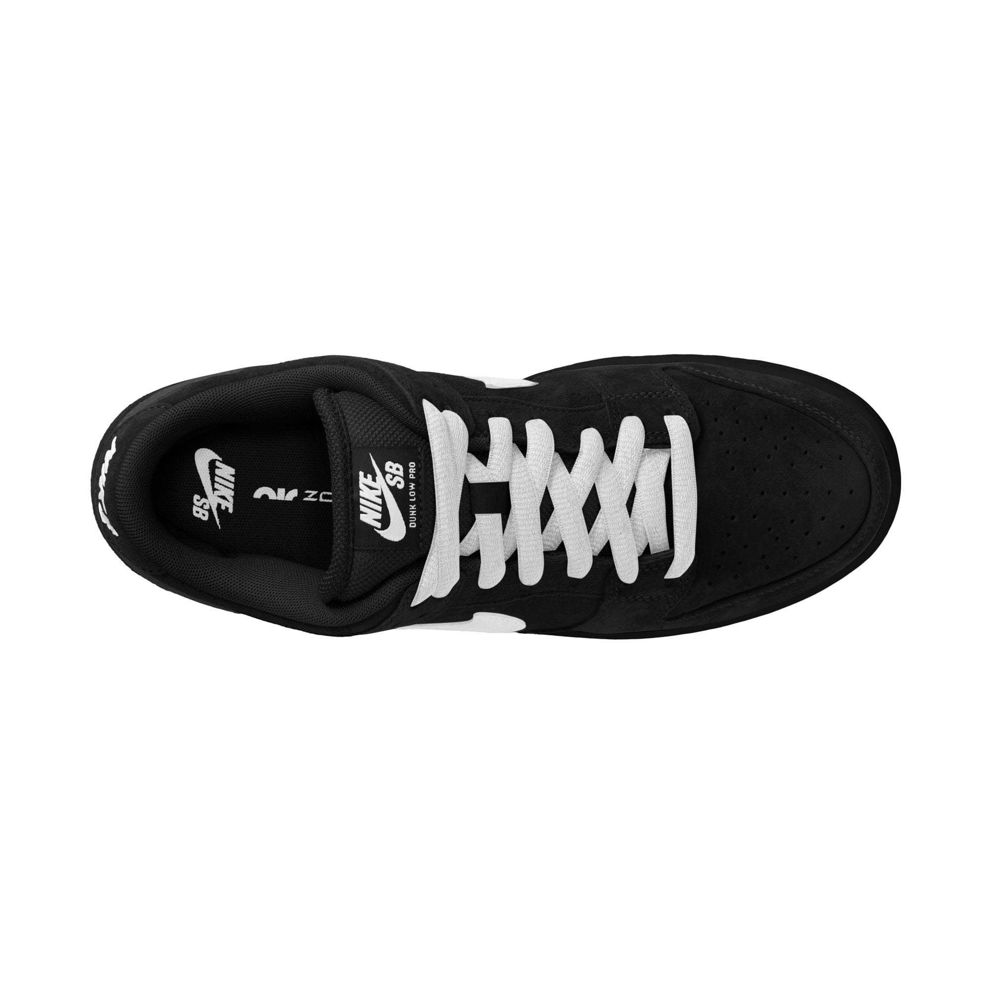 Nike SB Dunk Low Pro Black/White/Gum 26