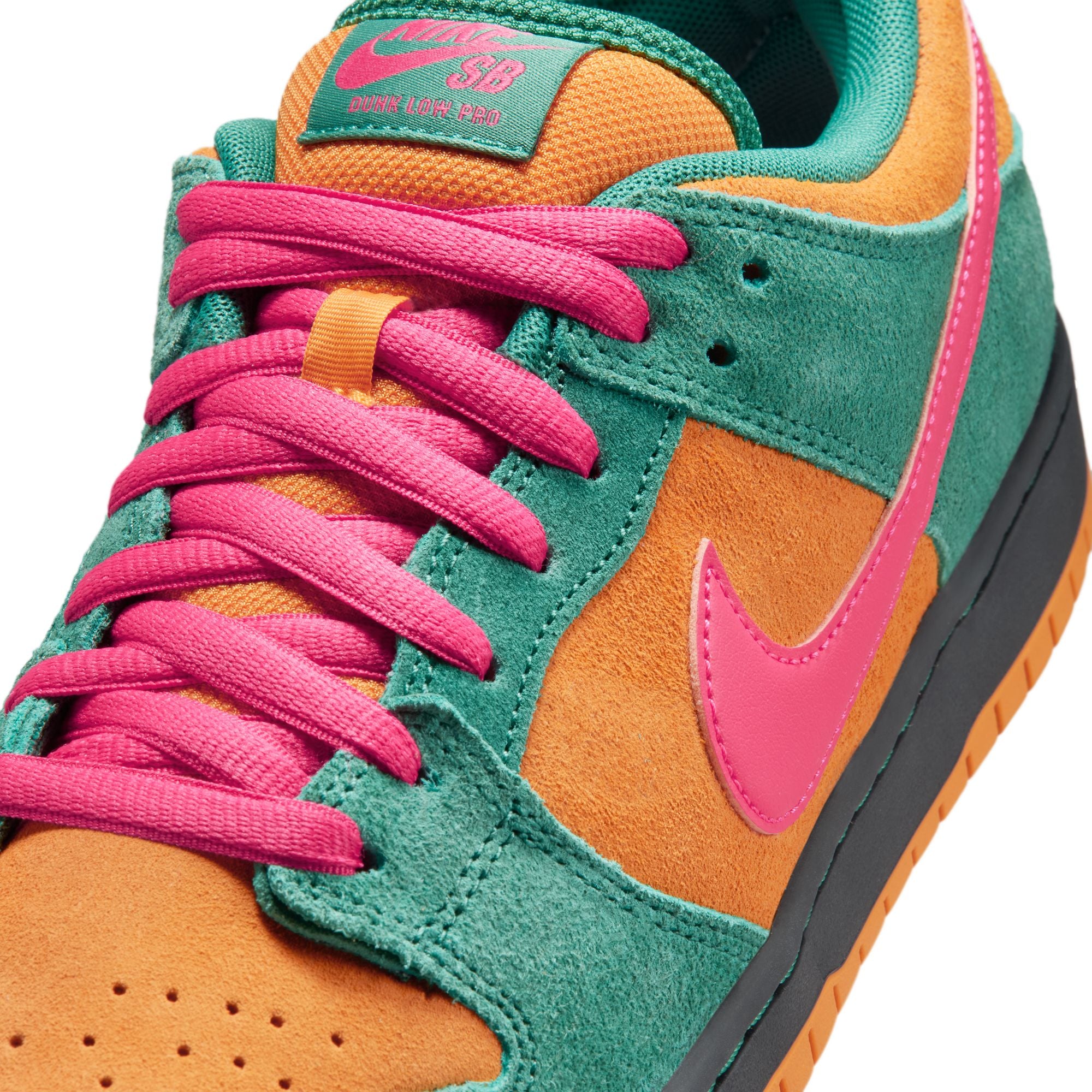 Nike SB Dunk Low Pro Green Noise/Watermelon/Light Curry Hot Pepper