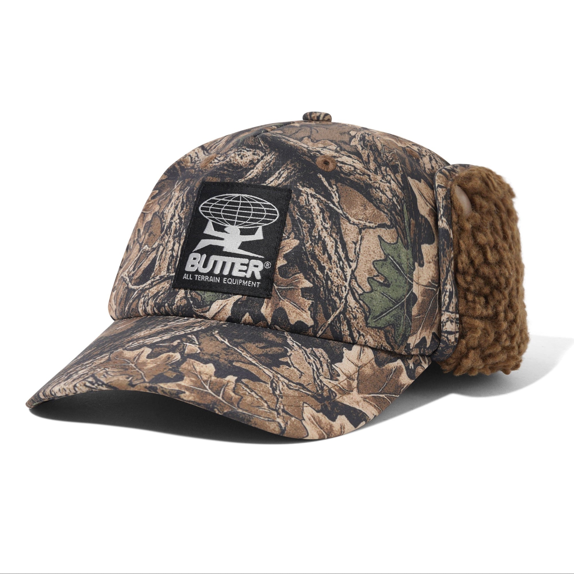 Butter Goods All Terrain 5 Panel Cap Forest Camo