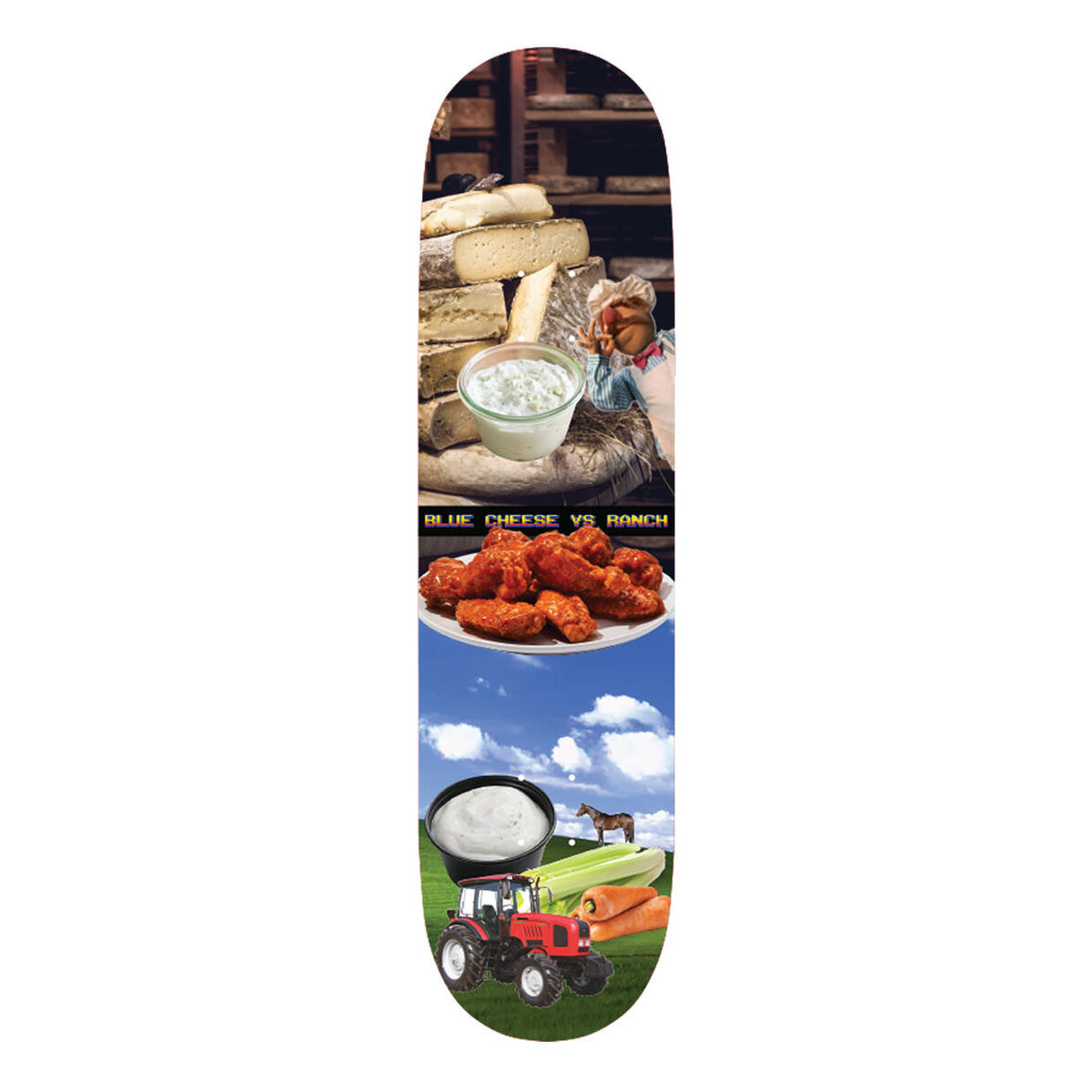 Alltimers Blue Cheese vs. Ranch Deck 8.5" Orchard