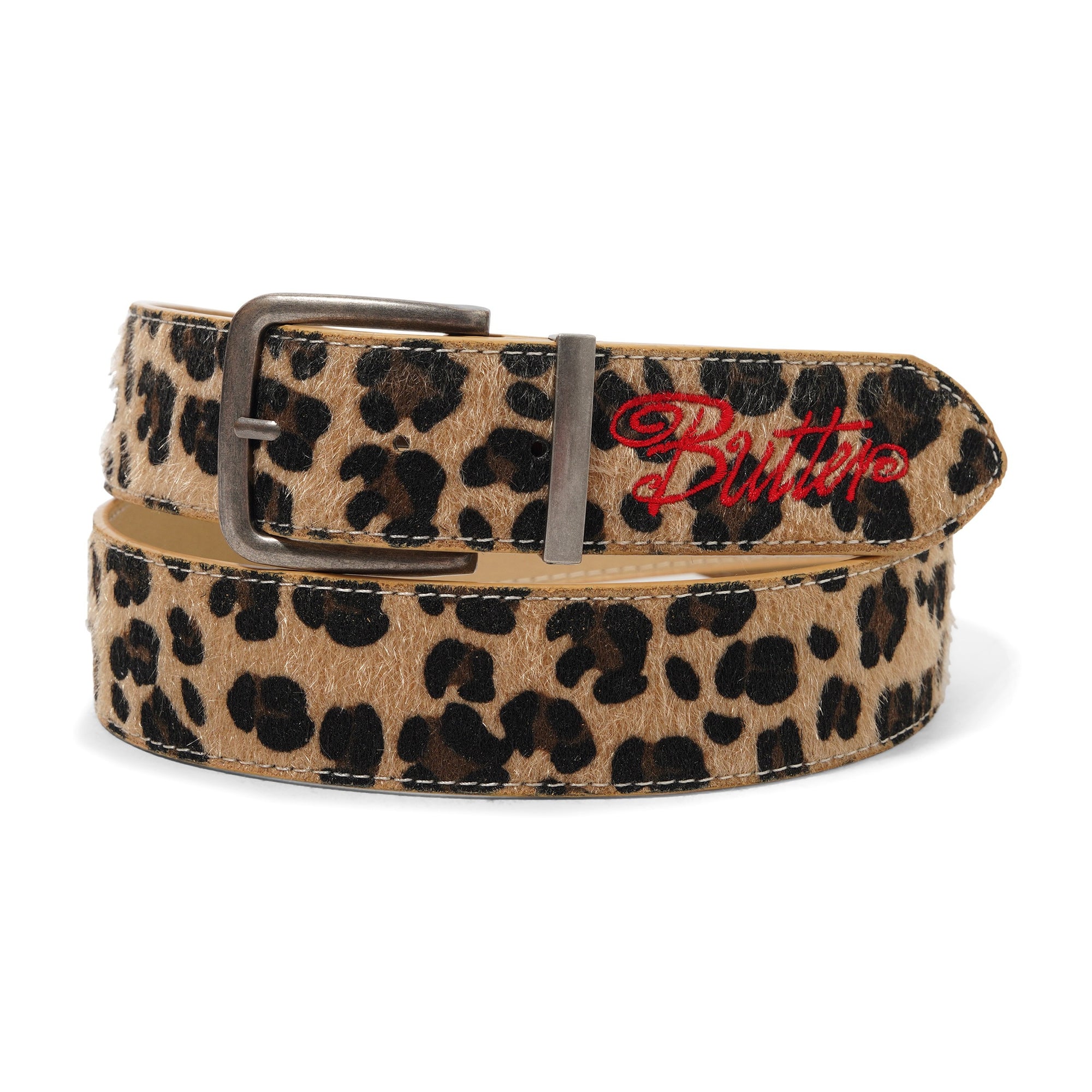 Butter Goods Animal Hide Belt Leopard