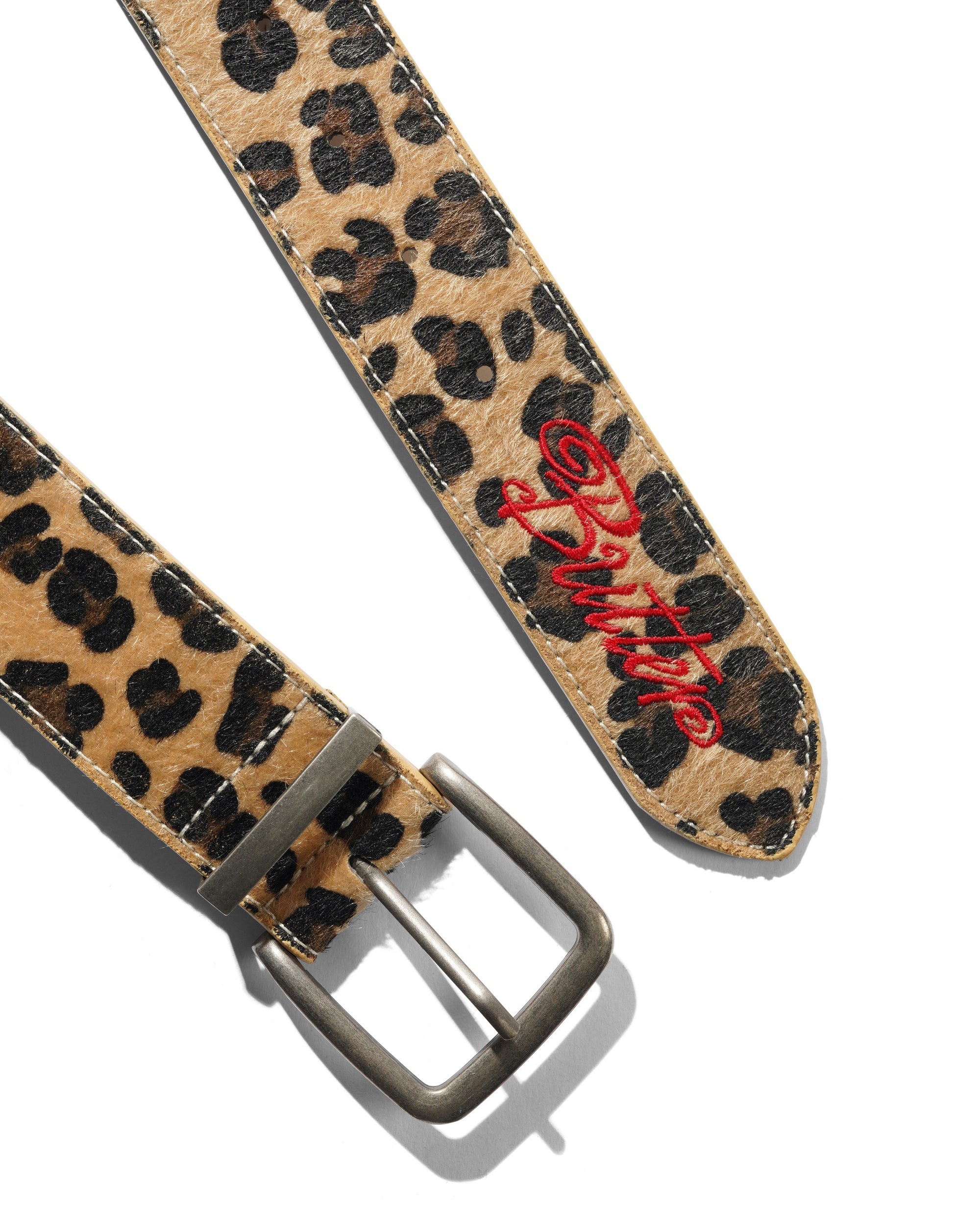 Butter Goods Animal Hide Belt Leopard