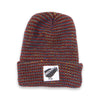 Orchard Bird Logo Short Cuff Beanie Royal/Goldenrod Multicolor