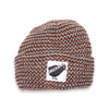 Orchard Bird Logo Short Cuff Beanie Brown/Grey Multicolor