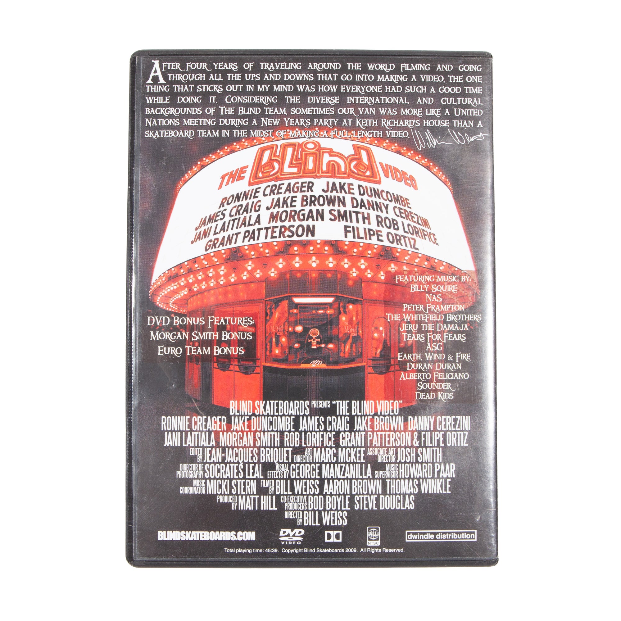 Overripe DVD The Blind Video