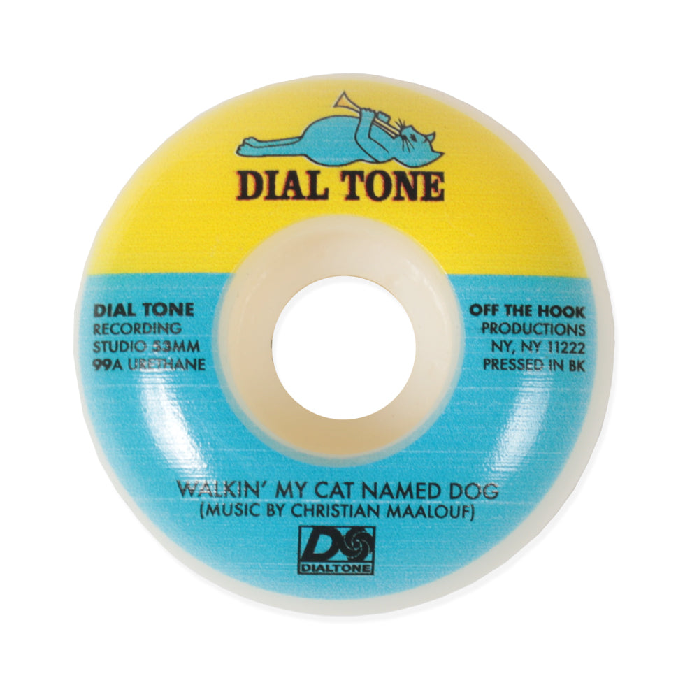 Dial Tone Wheels Maalouf Blue Cat 53mm 99a Standard