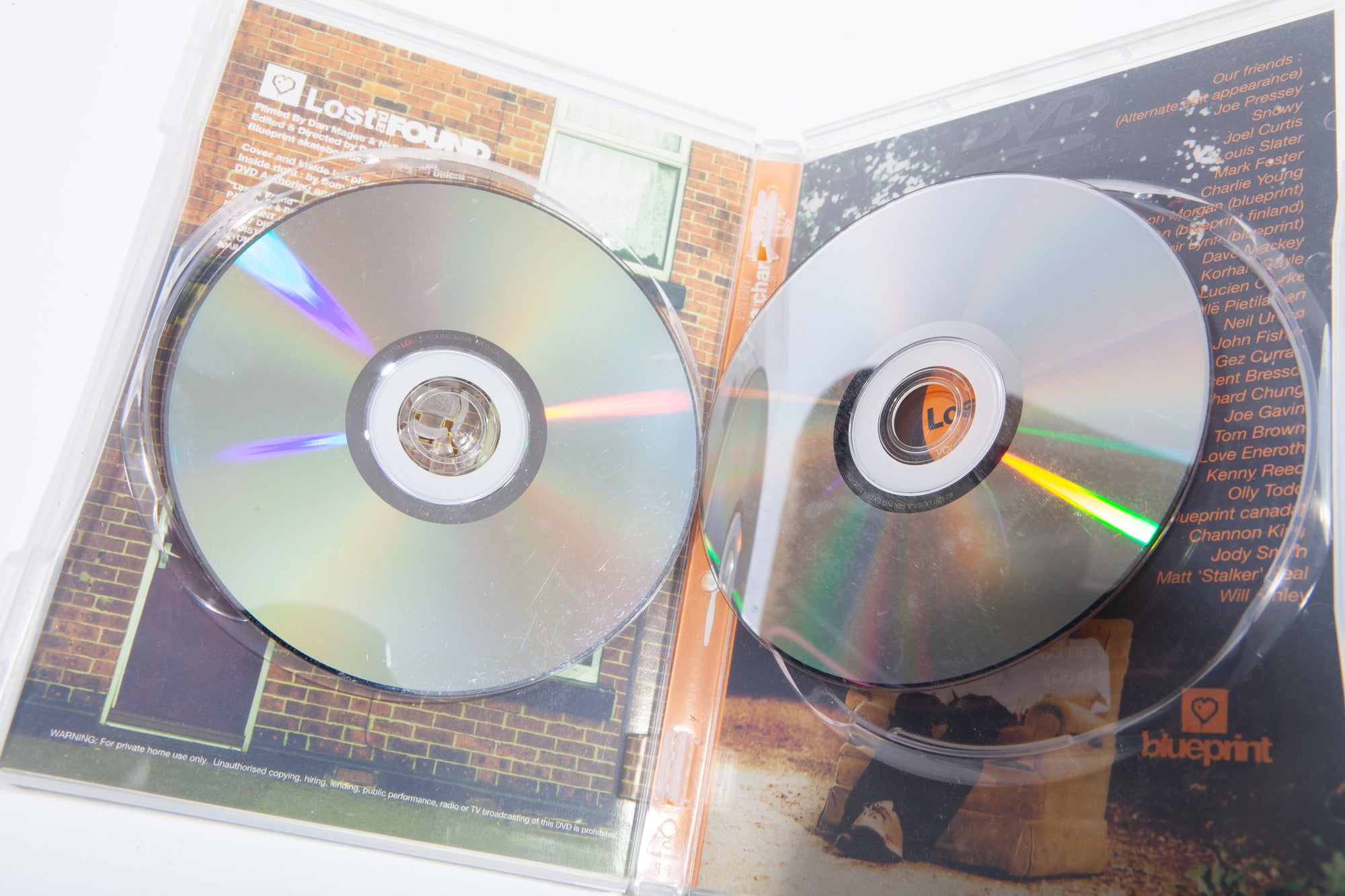 Overripe DVD Blueprint Lost And Found